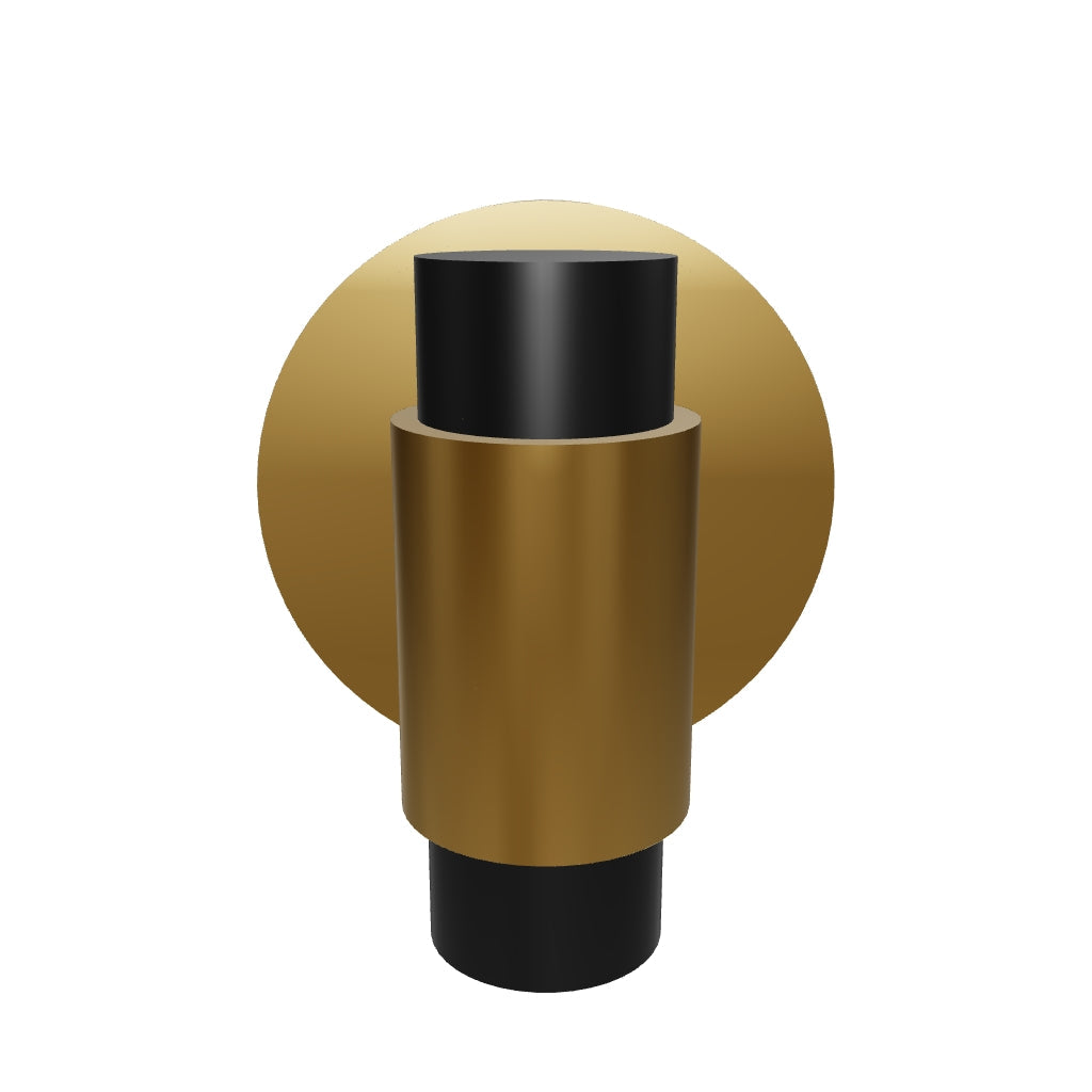 3D Viewer Dutton Brown Persona Hook Brass Black
