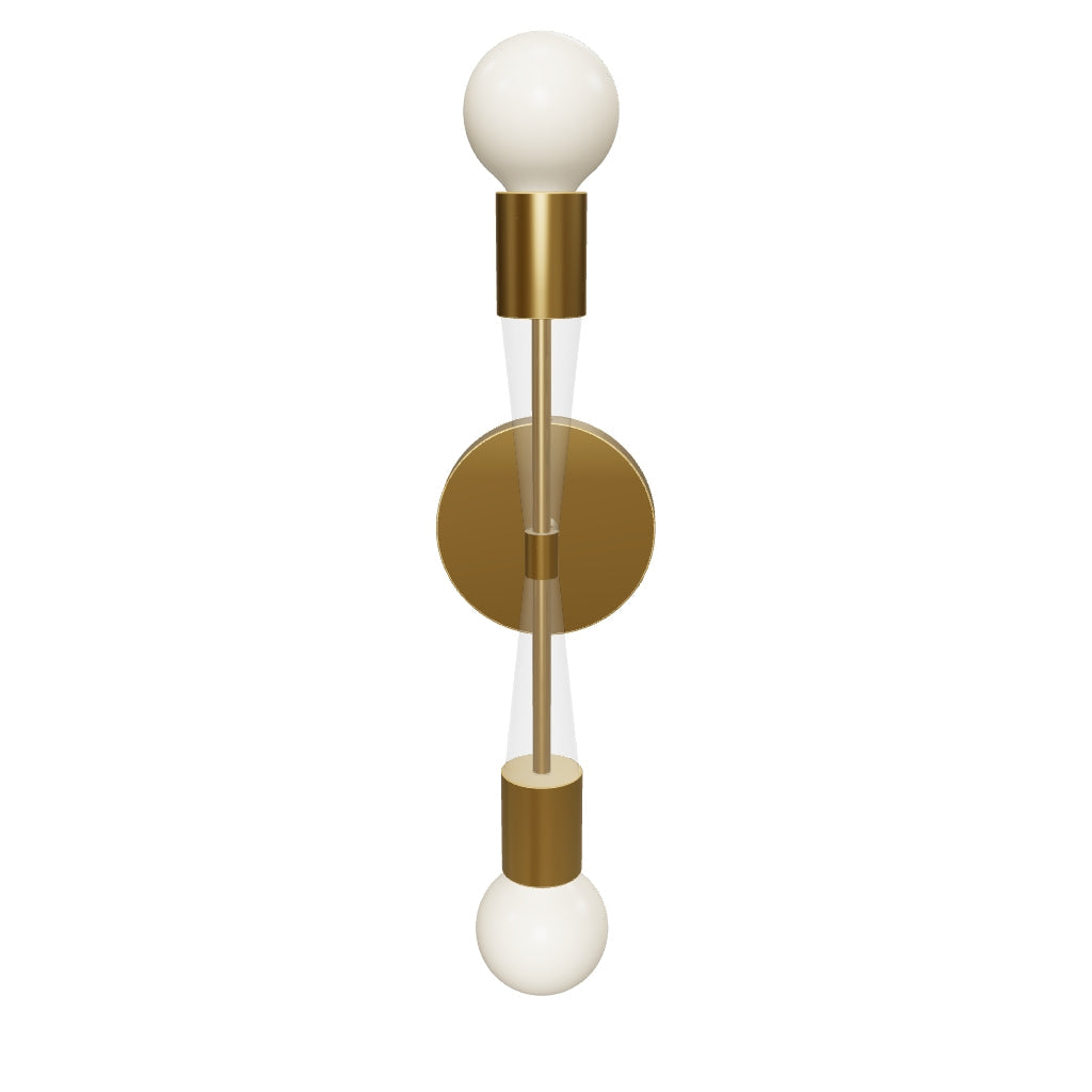 3D Viewer Dutton Brown Phoenix Sconce Brass