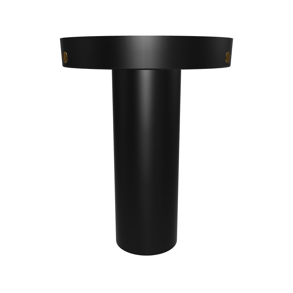 3D Viewer Dutton Brown Reader Flush Mount Brass Black