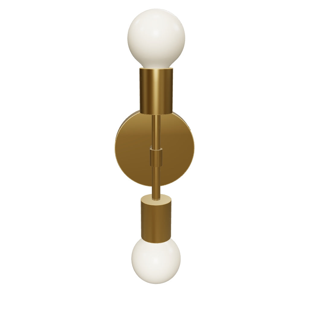 3D Viewer Dutton Brown Scepter Sconce 10 Brass