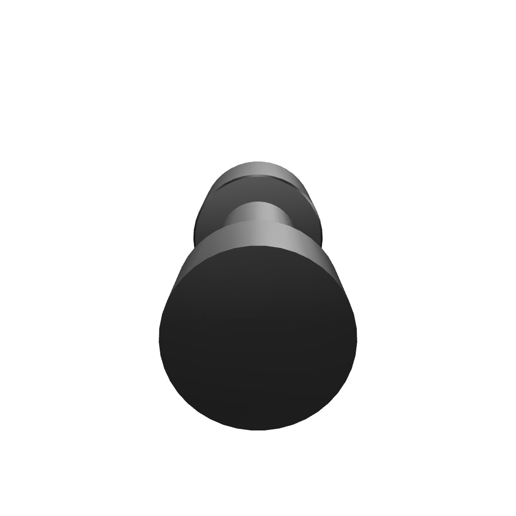 3D Viewer Dutton Brown Stud Hook Black