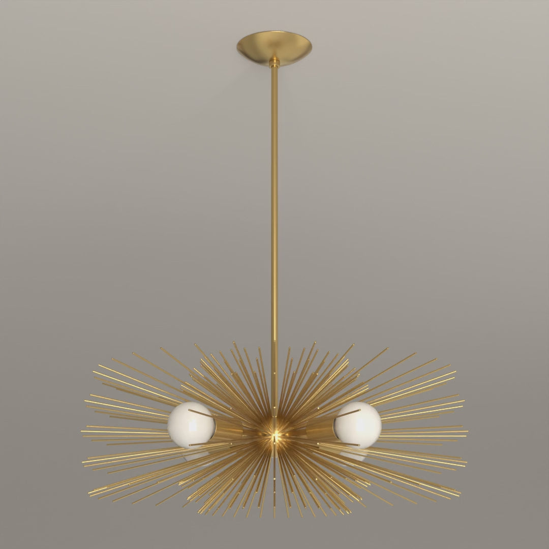 Urchin Chandelier 27 in, 8-second product video. Dutton Brown lighting