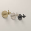 Caliber Hook in All Brass, All Nickel and All Black, 8-second product video. Dutton Brown lighting