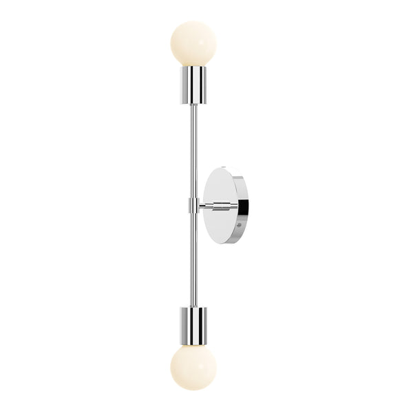 nickel scepter sconce 18" dutton brown lighting
