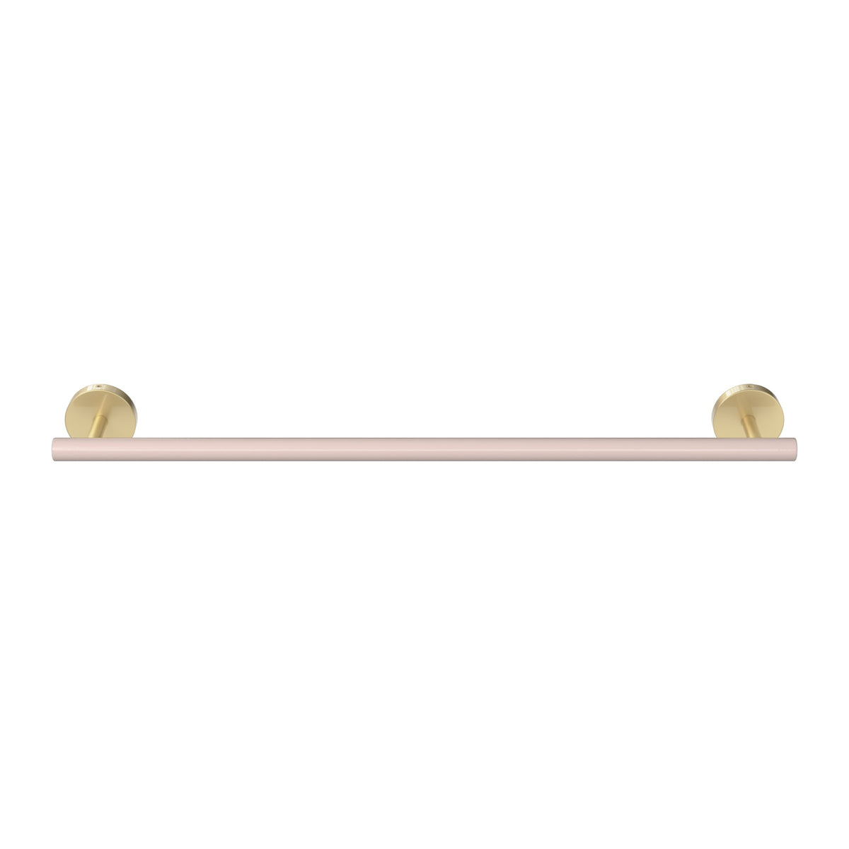 Brass and Barely color Swift Towel Bar 18" Dutton Brown hardware
