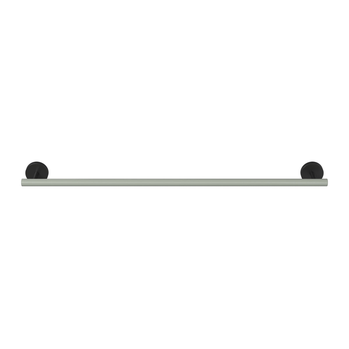 Black and Spa color Swift Towel Bar 24" Dutton Brown hardware