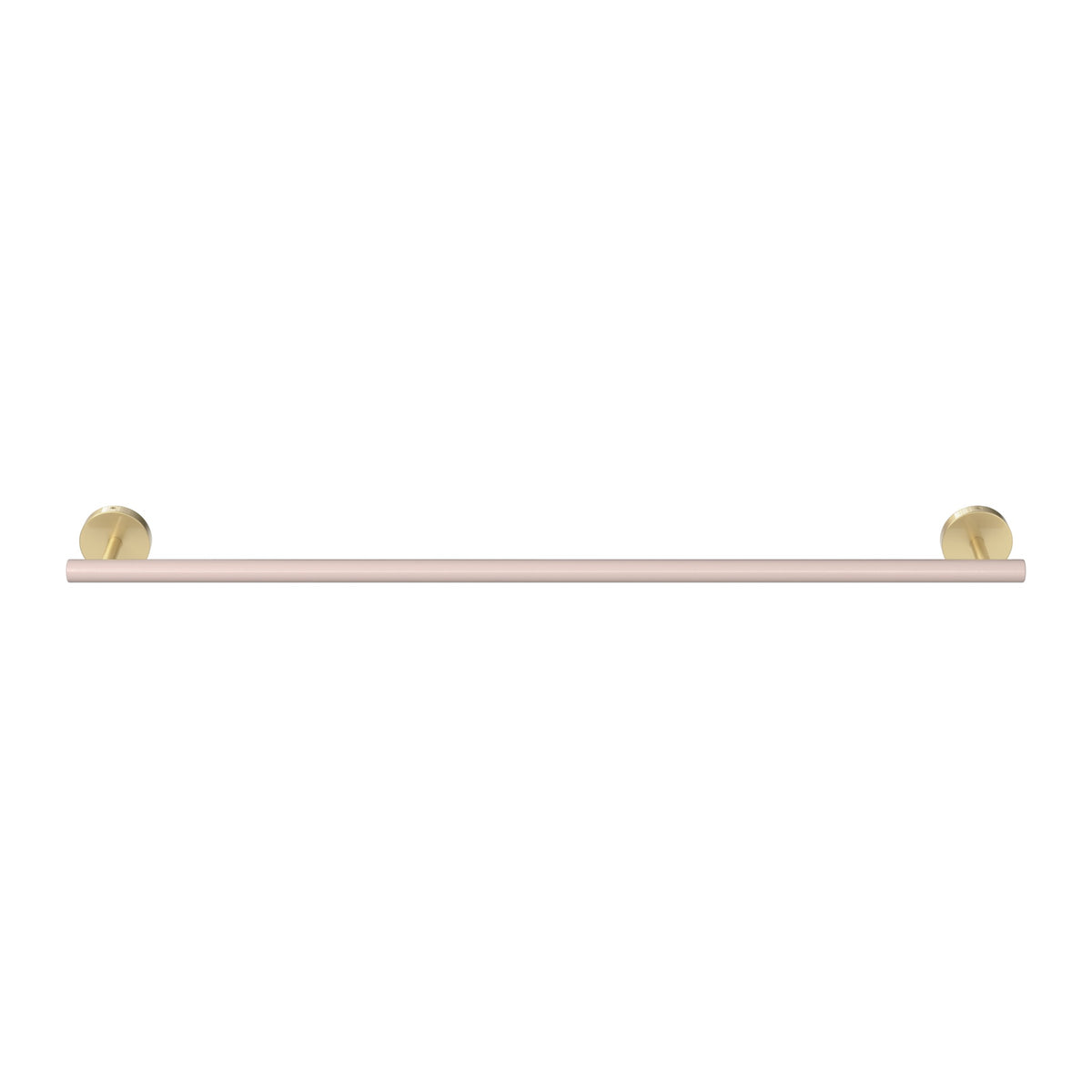 Brass and Barely color Swift Towel Bar 24" Dutton Brown hardware