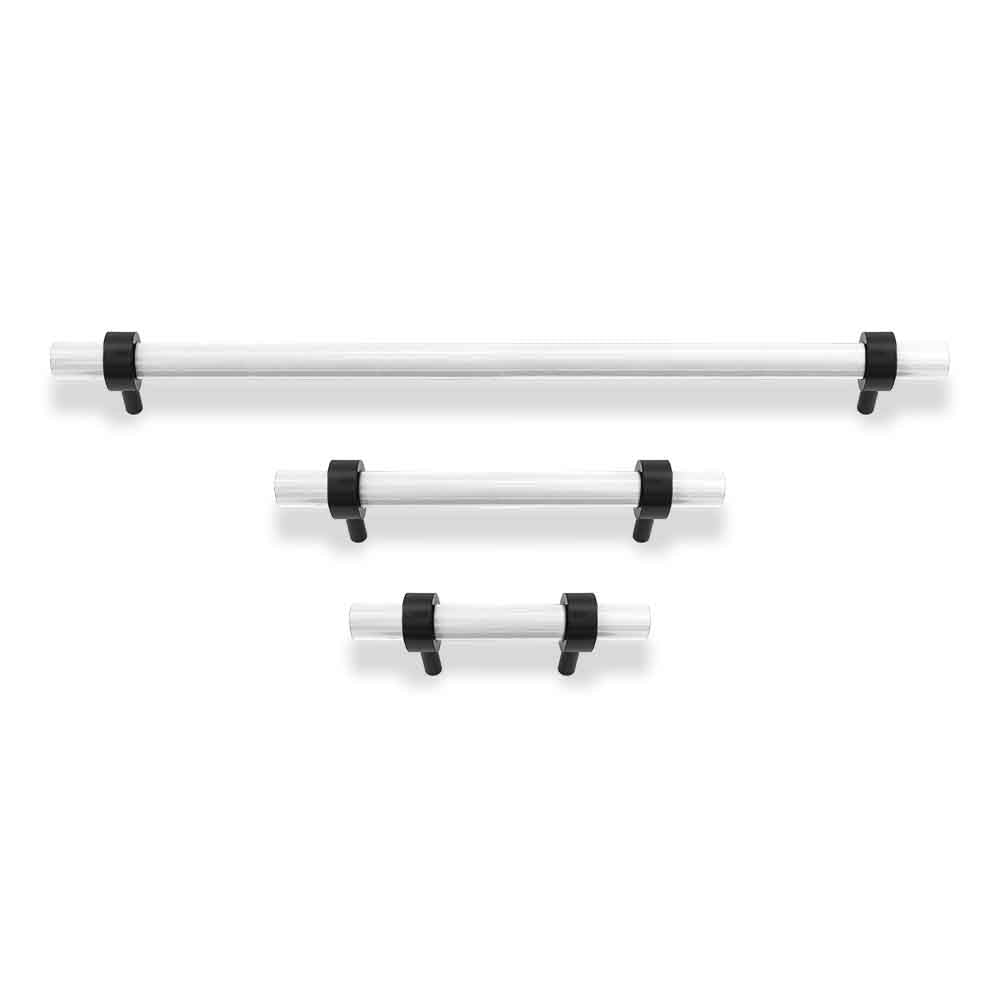 Black and white color Caliber pull Dutton Brown hardware