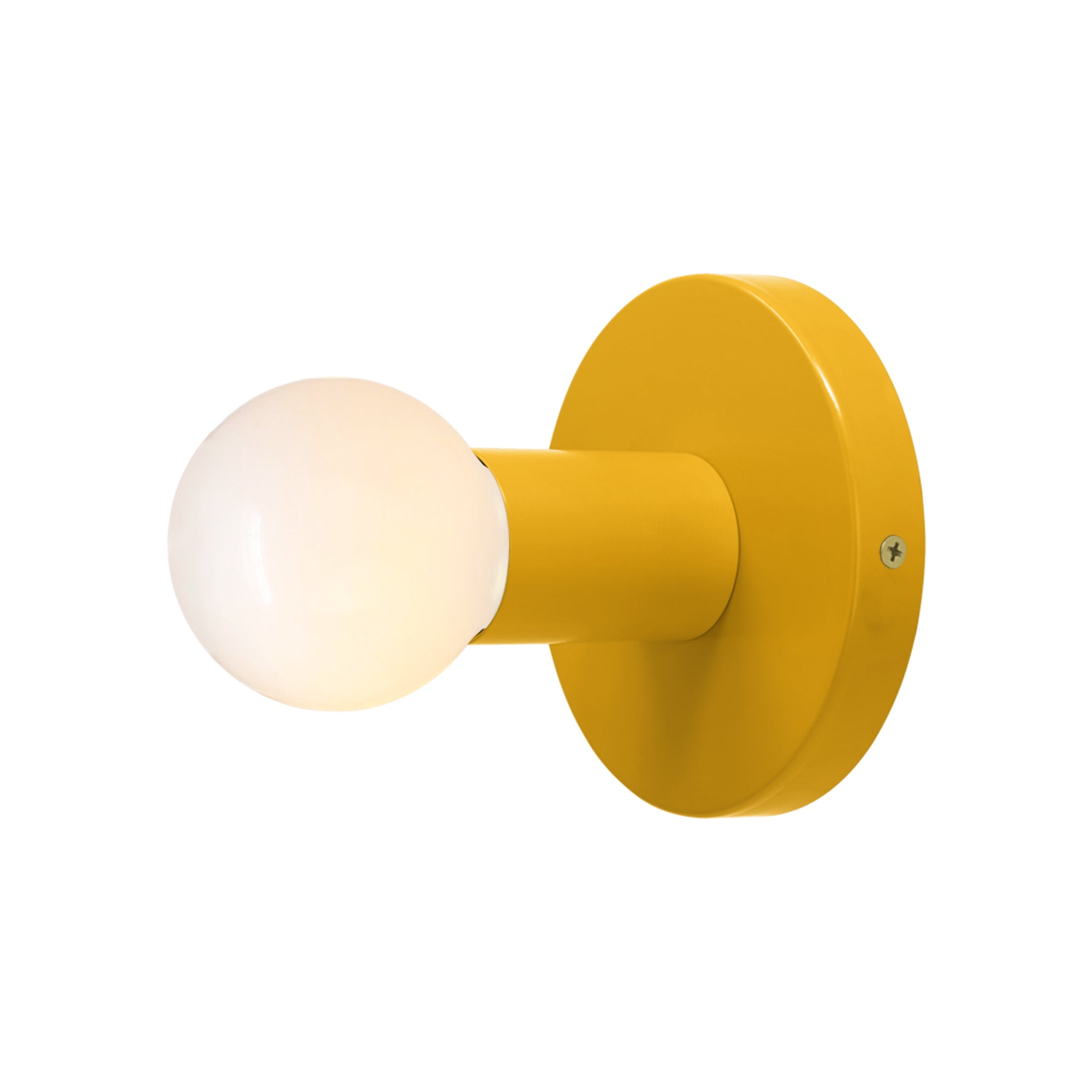 Brass and ochre color Twink sconce Dutton Brown lighting