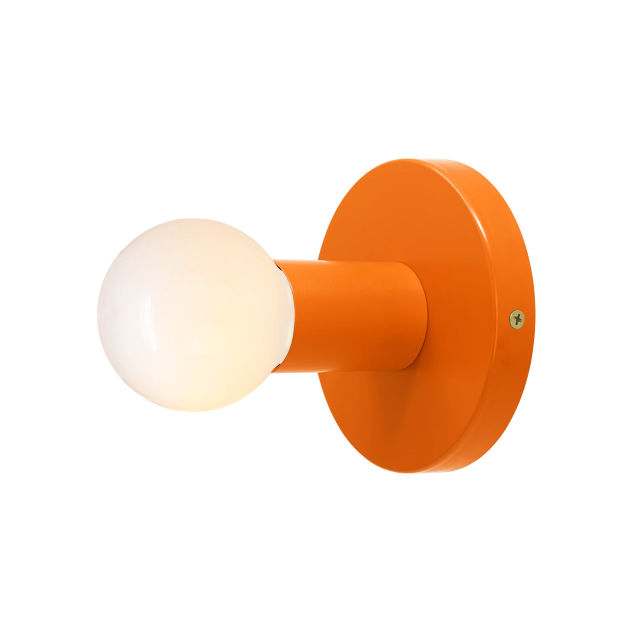 Brass and orange color Twink sconce Dutton Brown lighting