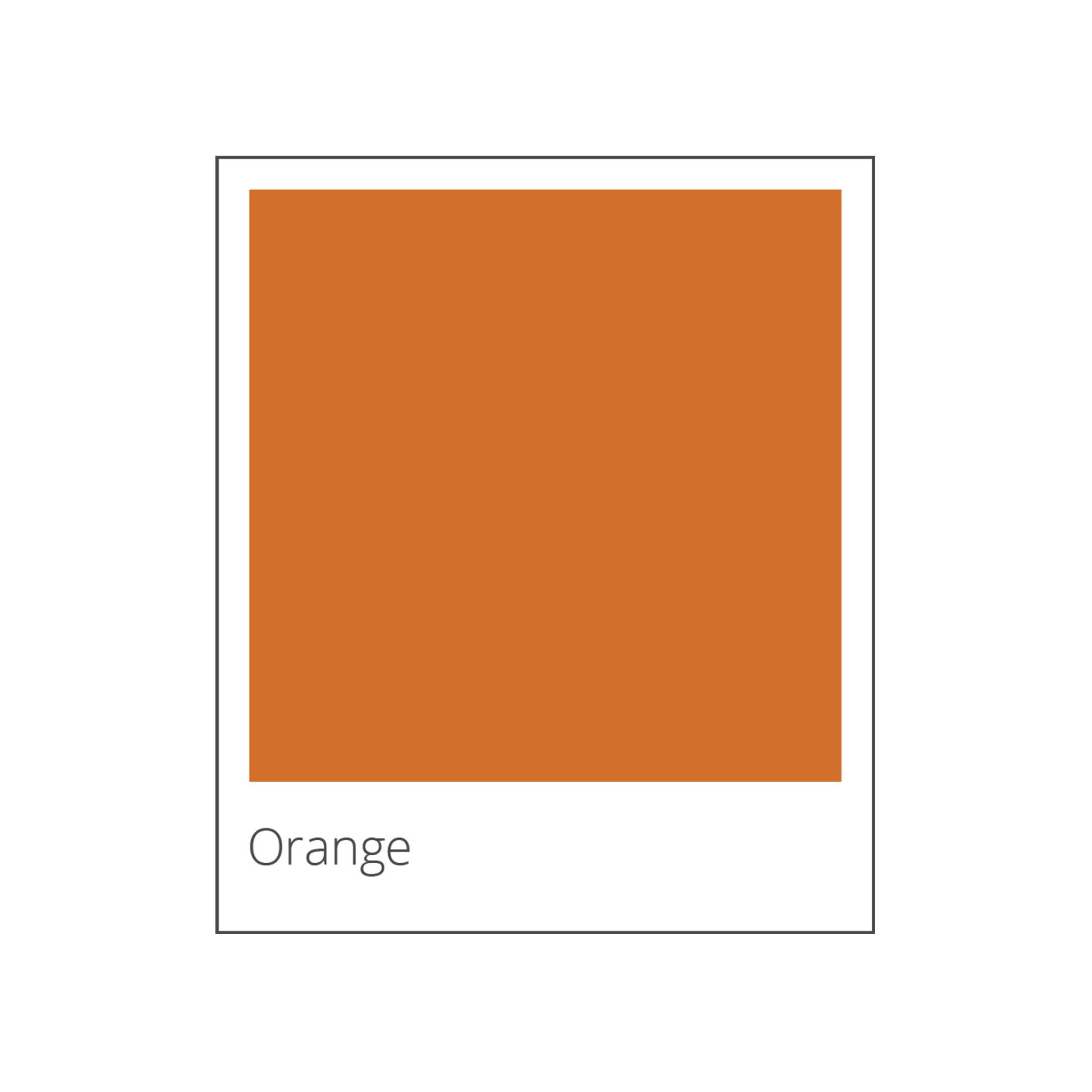 orange color swatch Dutton Brown