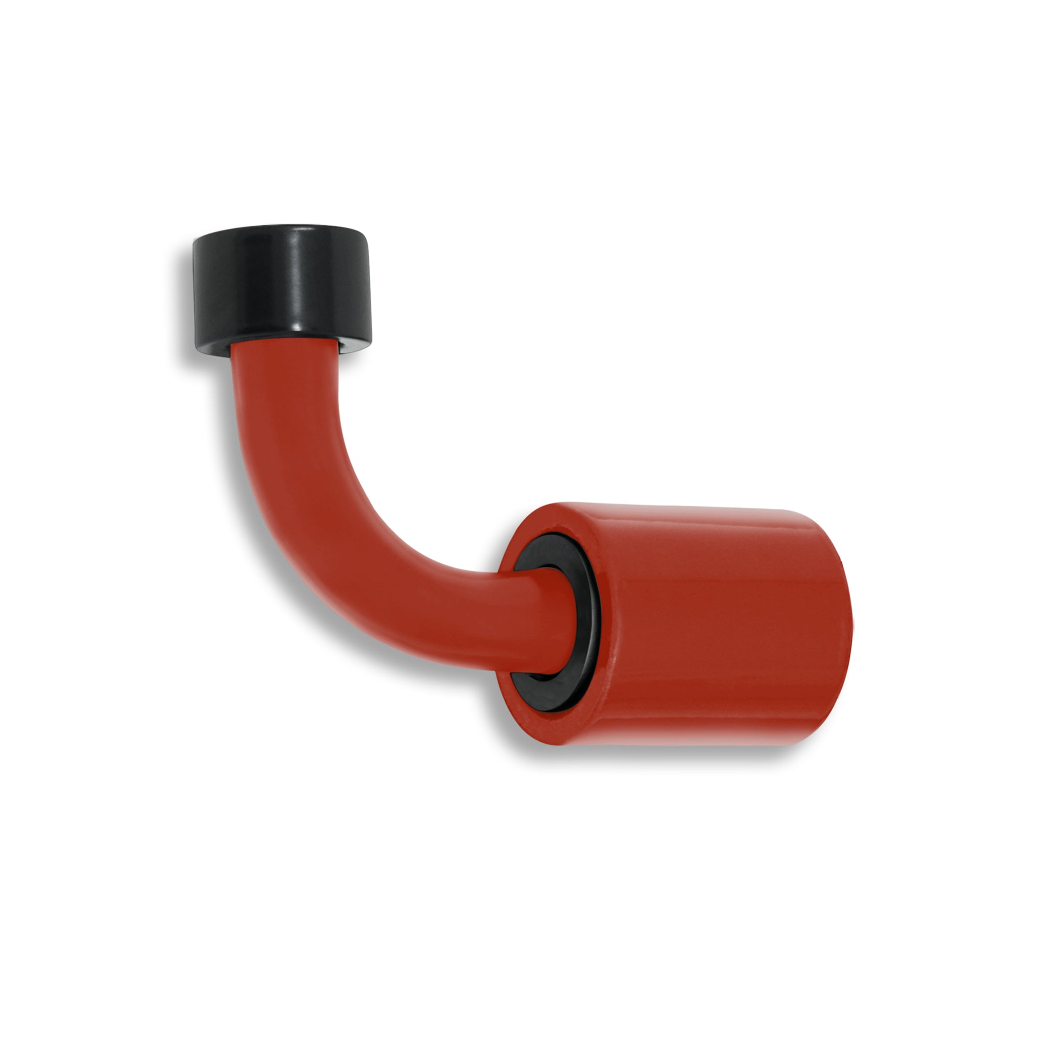 Black and riding hood red color Throne hook Dutton Brown hardware