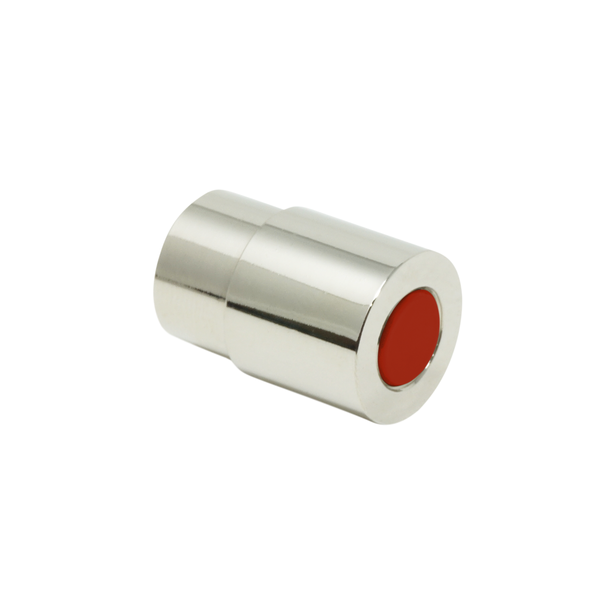 Nickel and riding hood red color Head knob Dutton Brown hardware