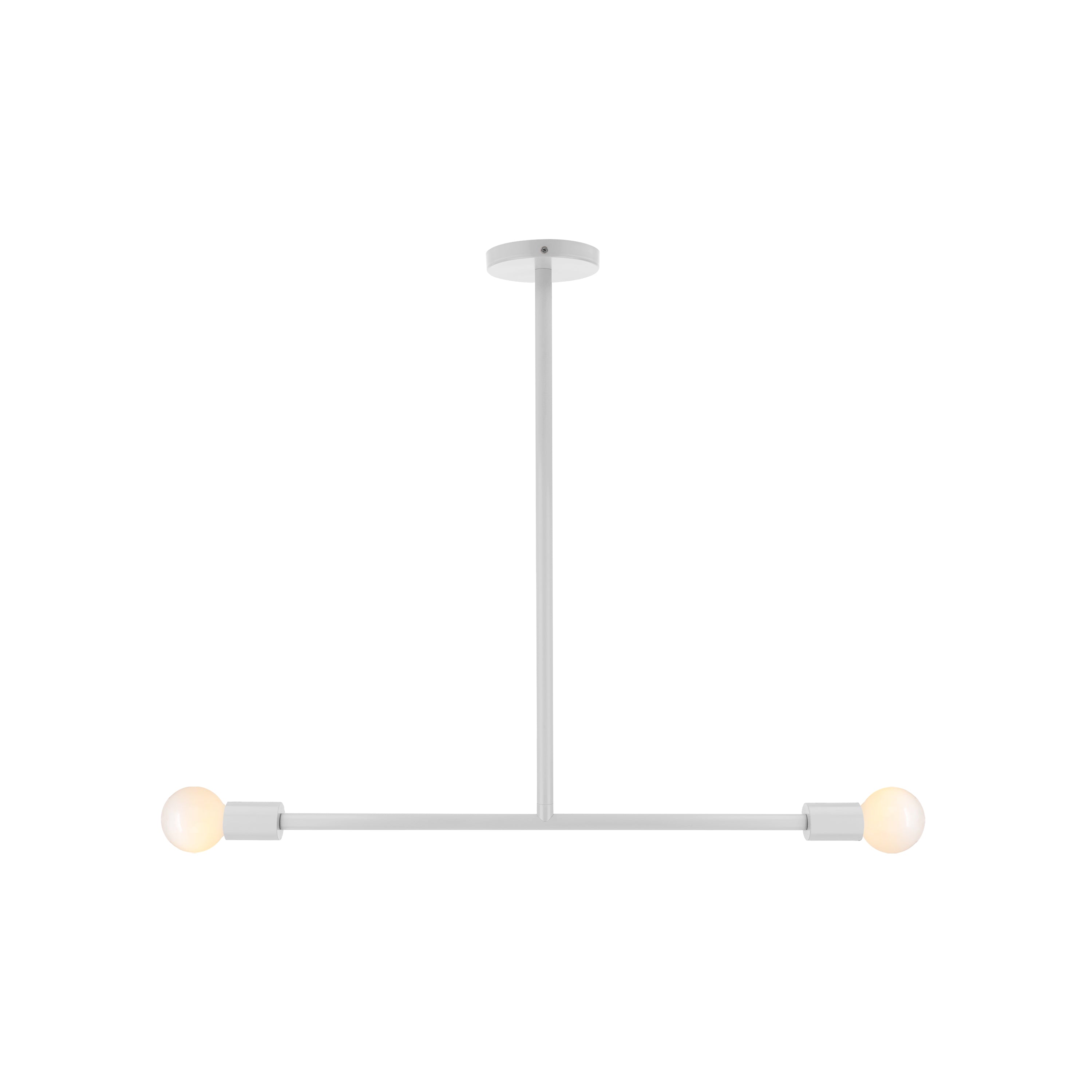 Chalk Pilot color pendant 29" Dutton Brown lighting