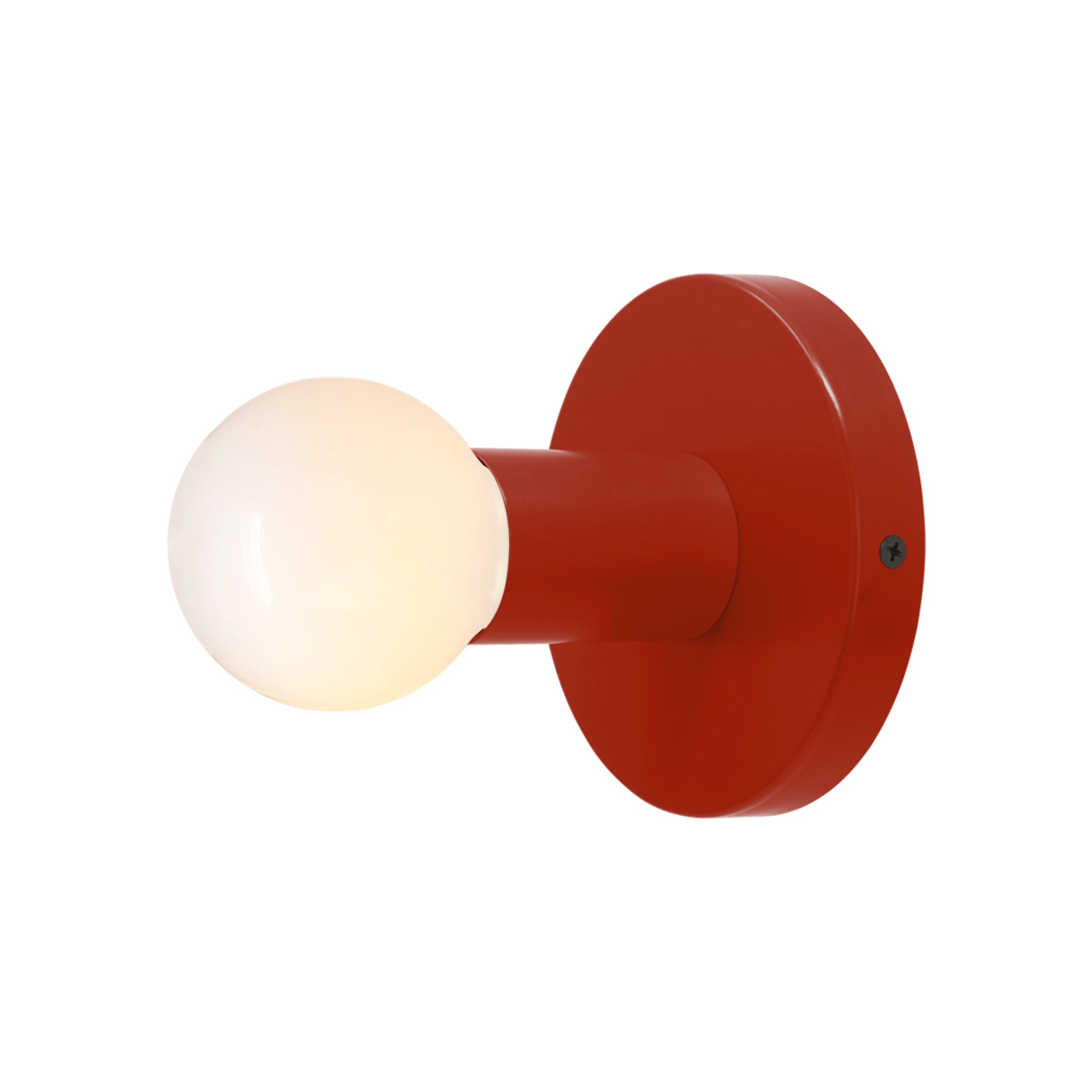 Black and riding hood red color Twink sconce Dutton Brown lighting