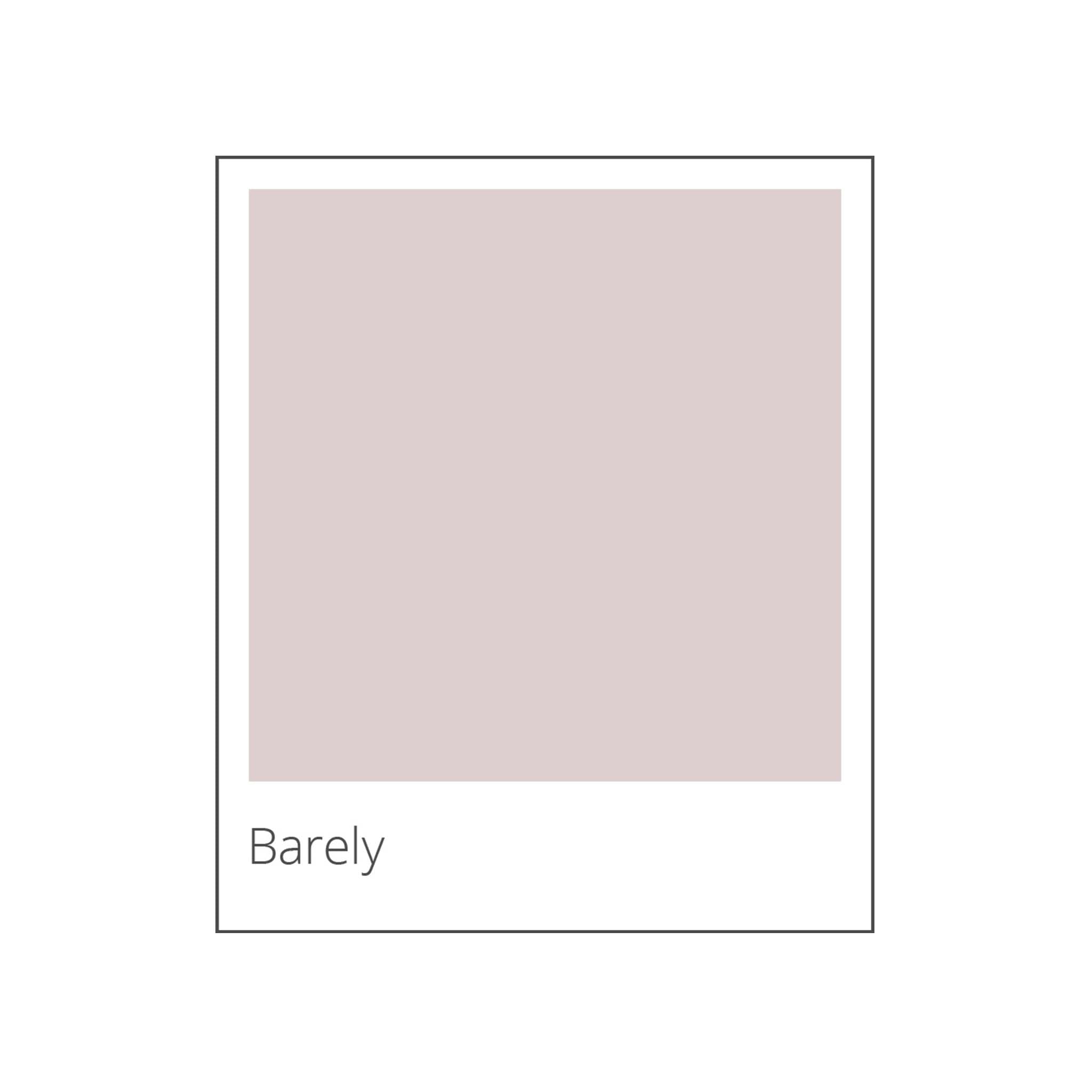 barely color swatch Dutton Brown