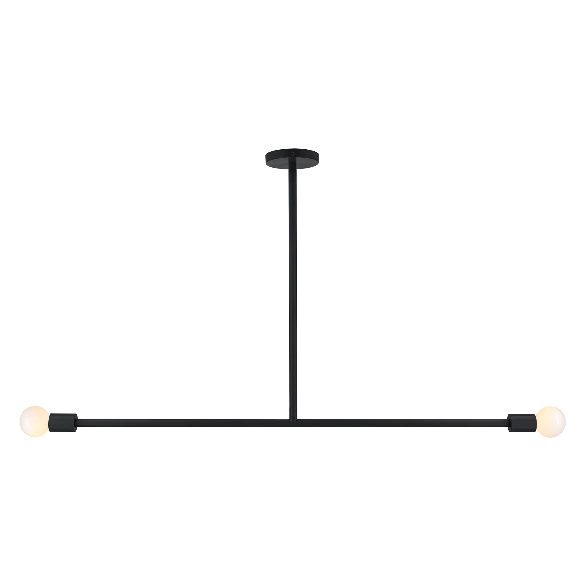 Black color Pilot pendant 47" Dutton Brown lighting