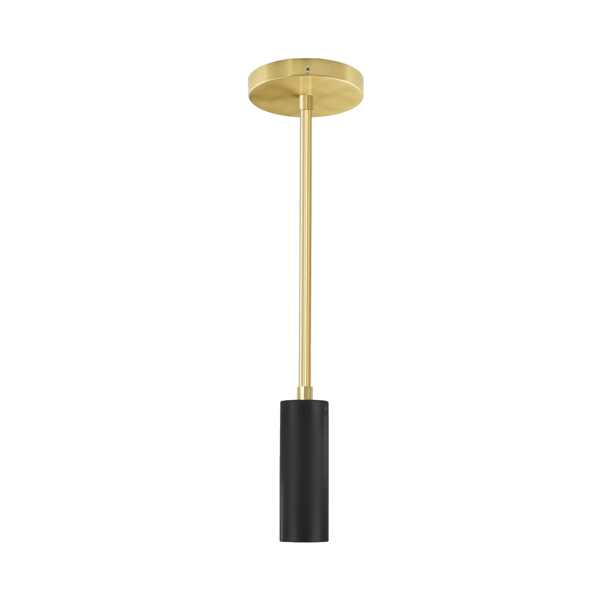 Brass and black color Reader pendant Dutton Brown lighting