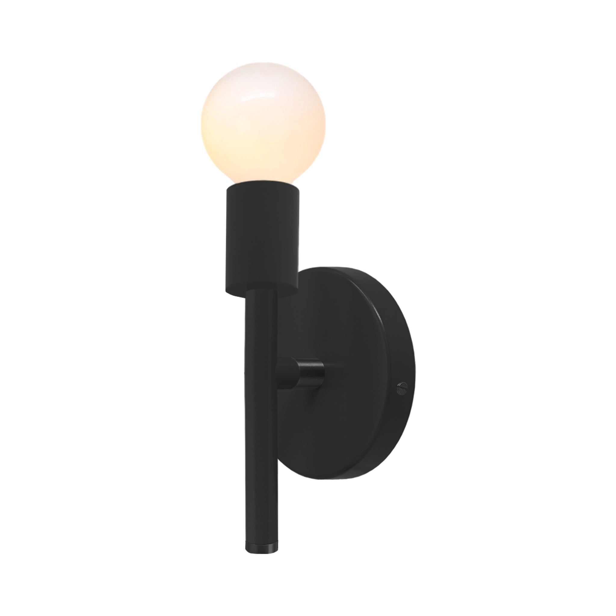 Black and black color Major sconce 9" Dutton Brown lighting