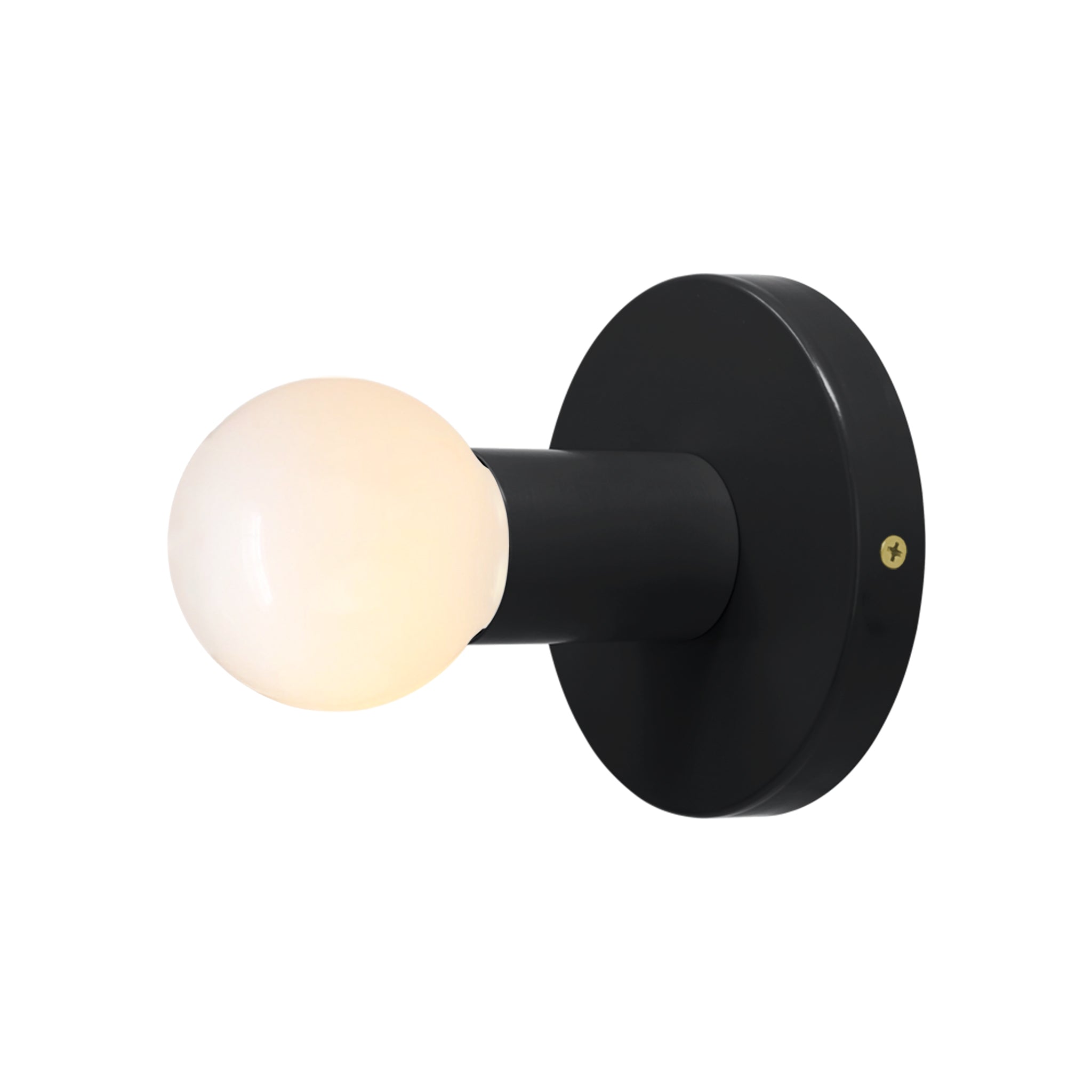 Brass and black color Twink sconce Dutton Brown lighting