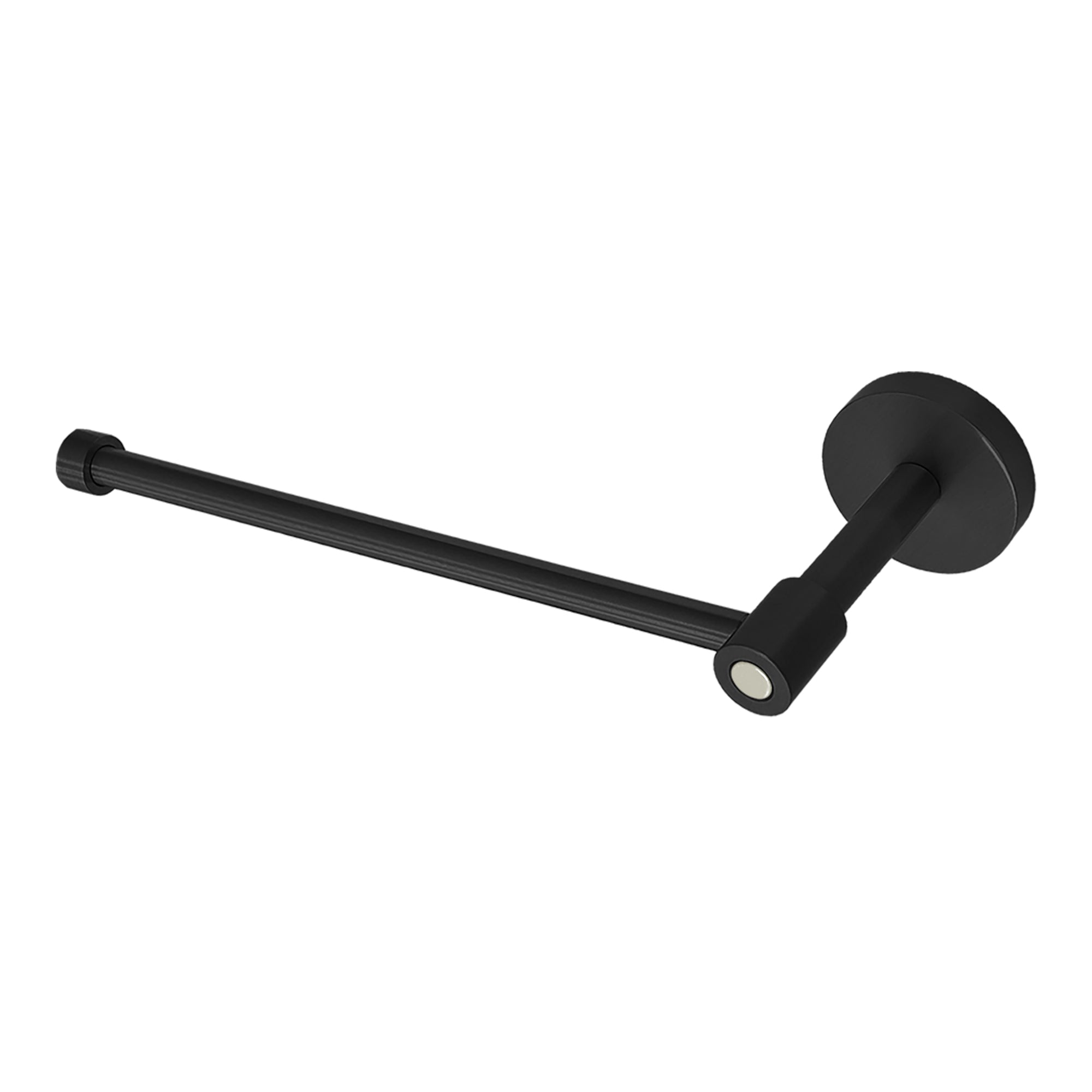 Black and bone color Head hand towel bar Dutton Brown hardware