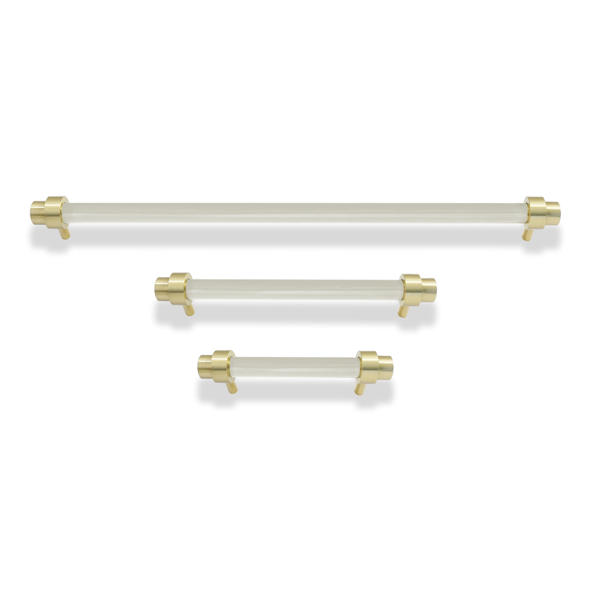 Bone brass color Persona Pull hardware Dutton Brown.