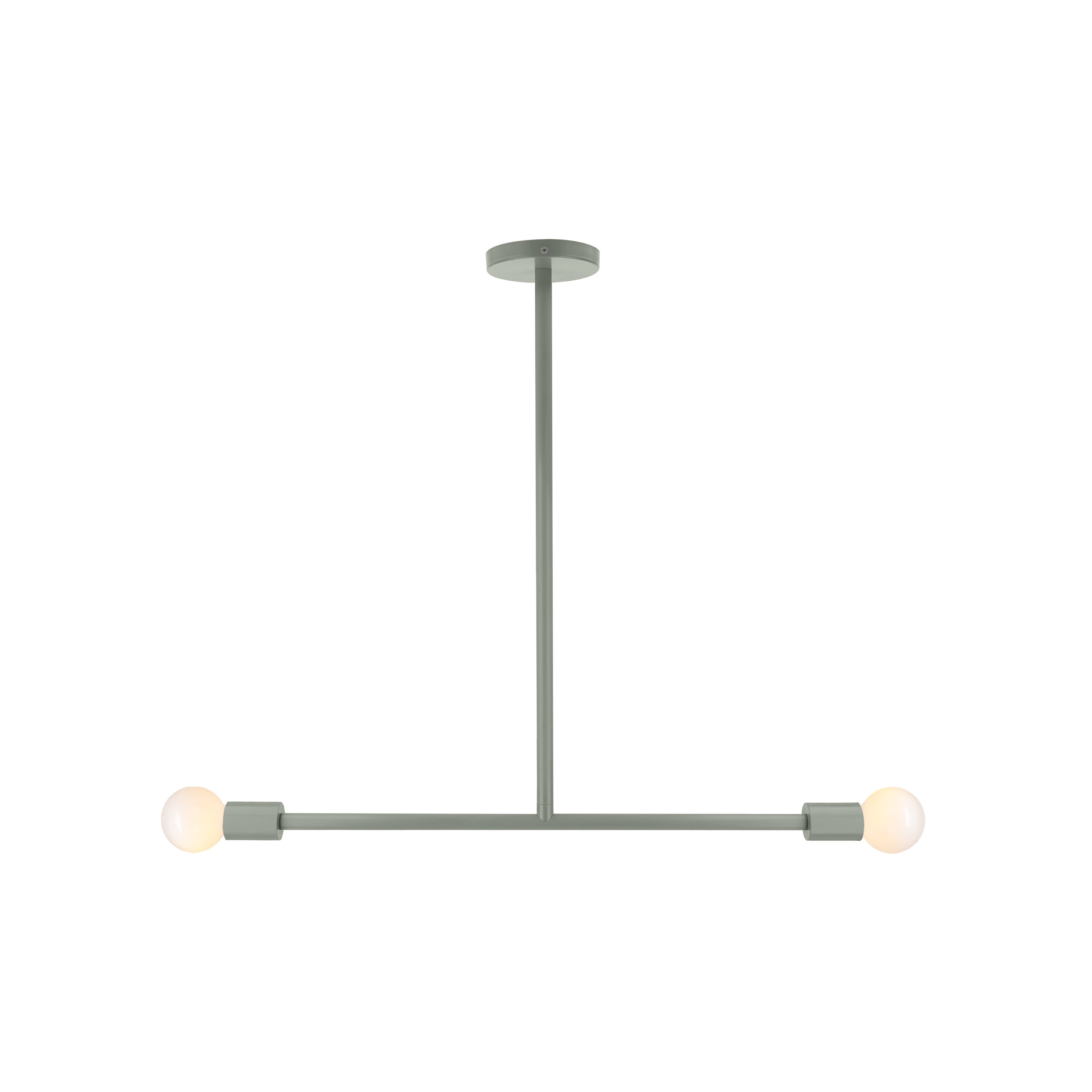 Bone color Pilot pendant 29" Dutton Brown lighting