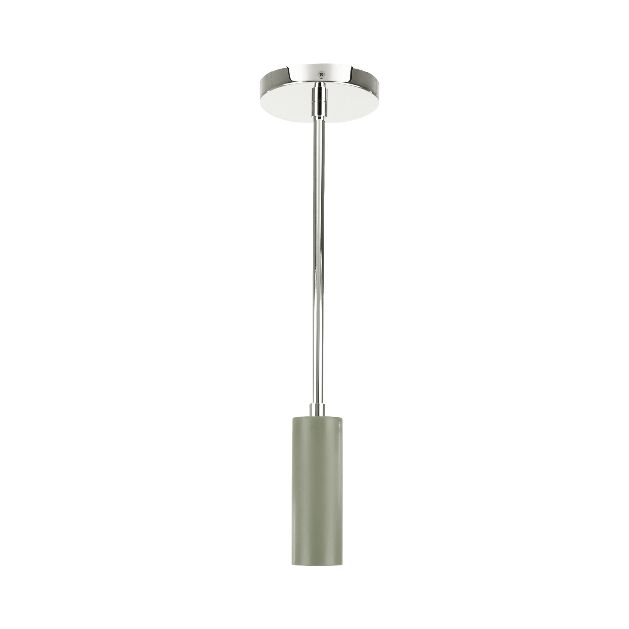 Nickel and spa color Reader pendant Dutton Brown lighting