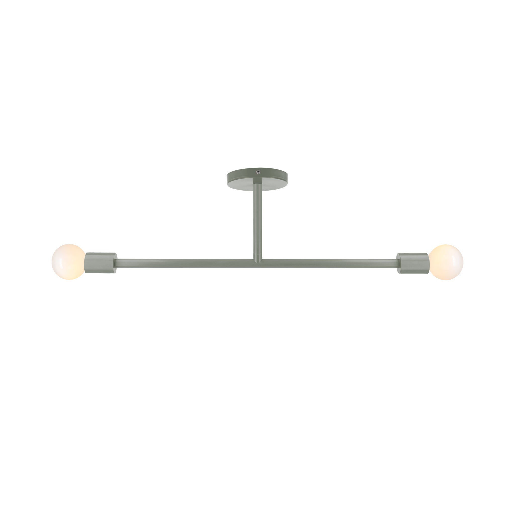 Spa color Pilot flush mount 29" Dutton Brown lighting