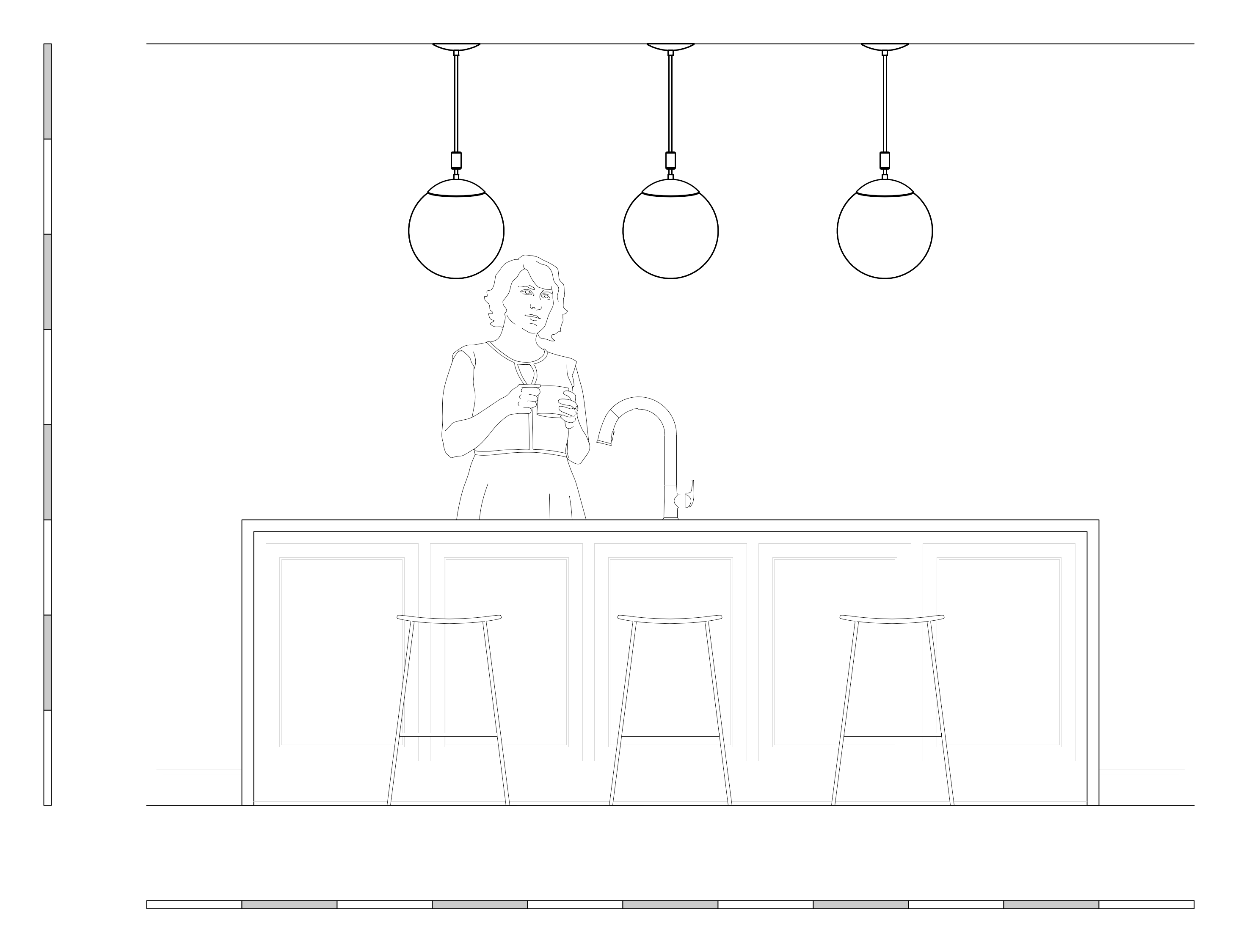 color pop globe pendant chandelier ceiling light kitchen island lighting scale drawing