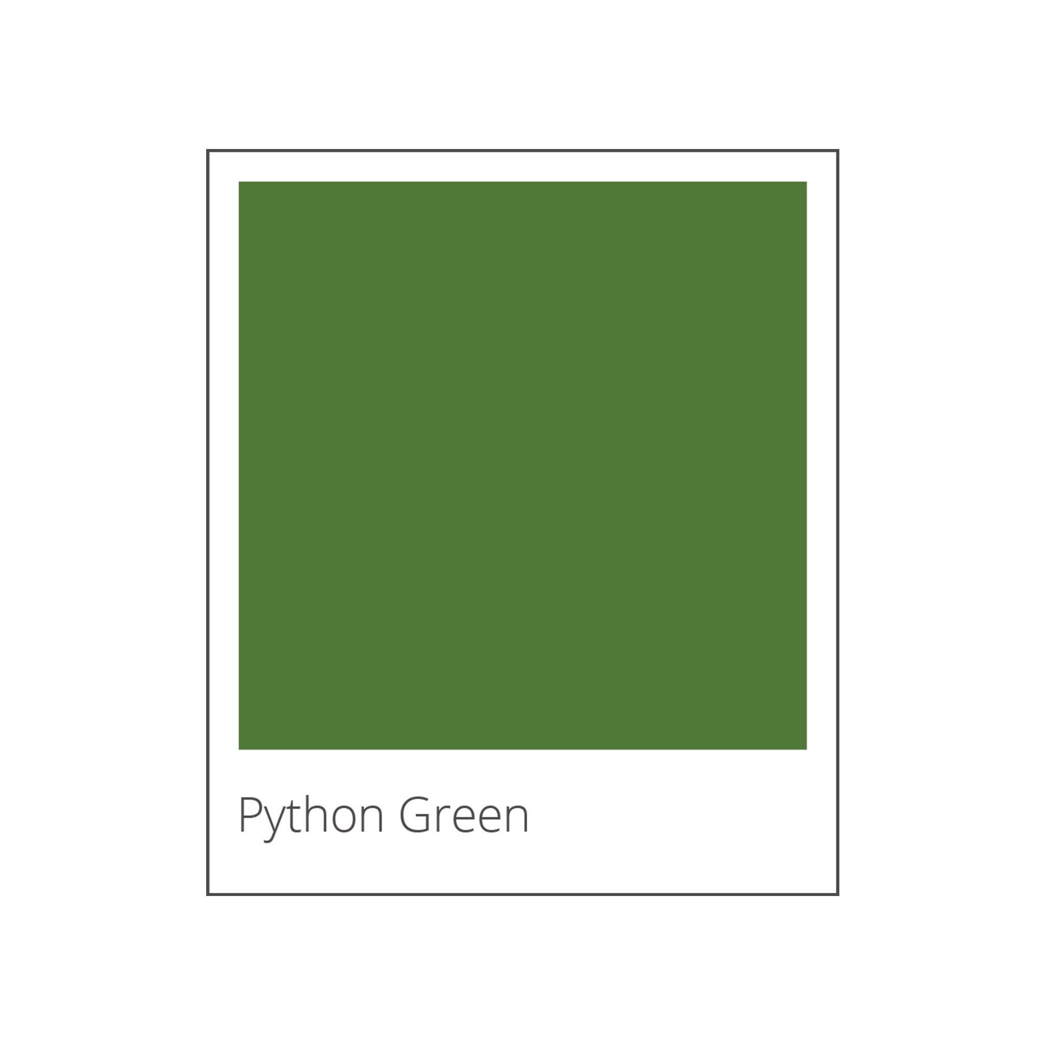 python green color swatch Dutton Brown
