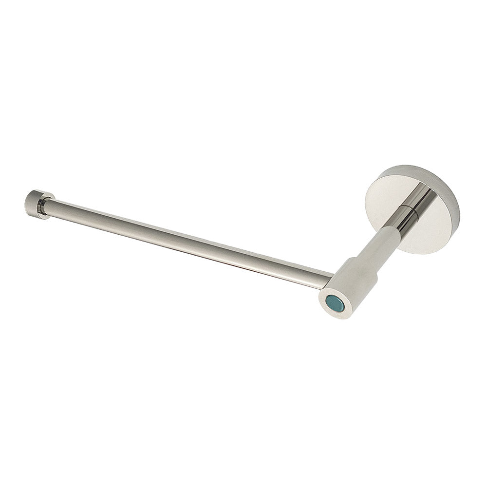 Nickel and python green color Head hand towel bar Dutton Brown hardware