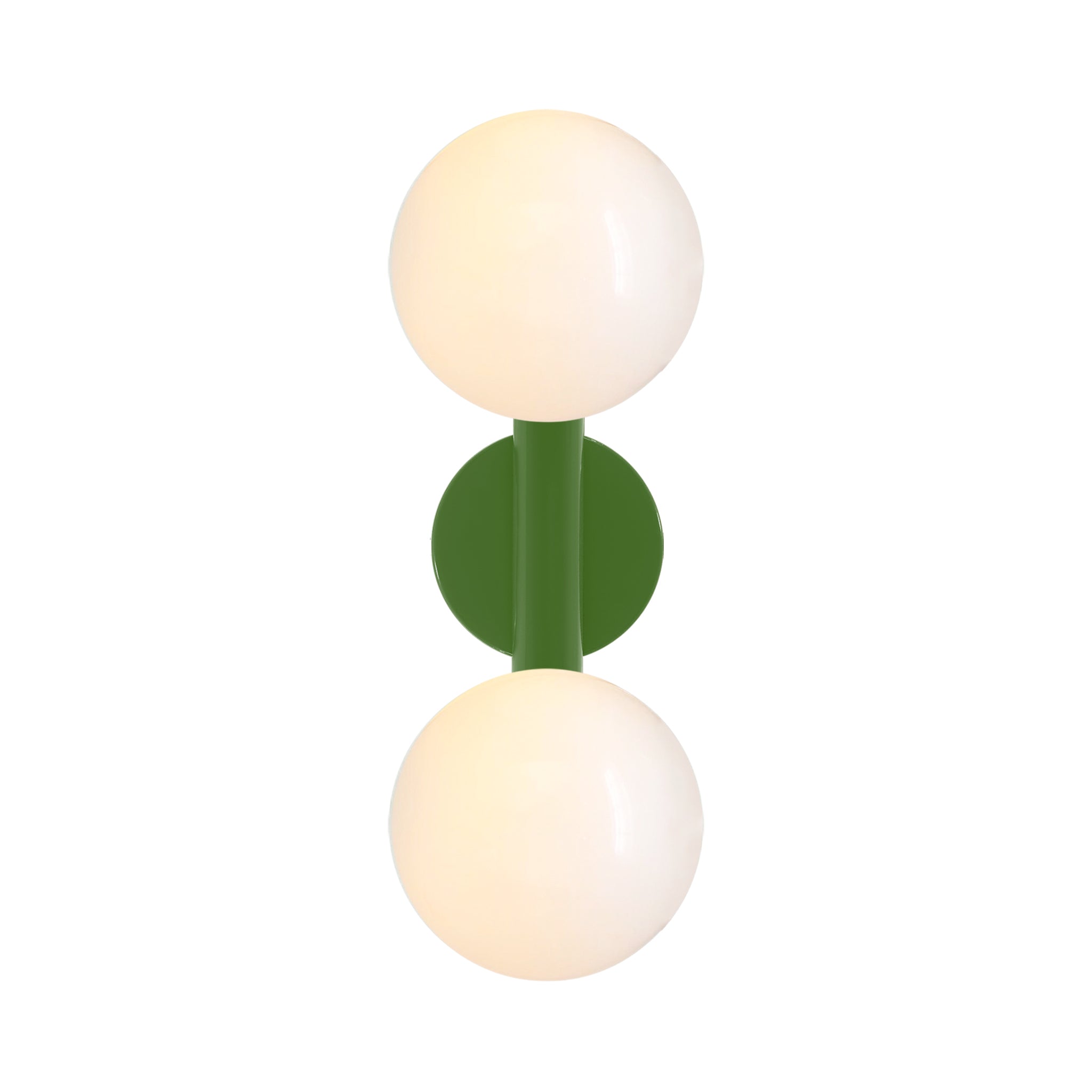 Python green color Icon 2 sconce Dutton Brown lighting