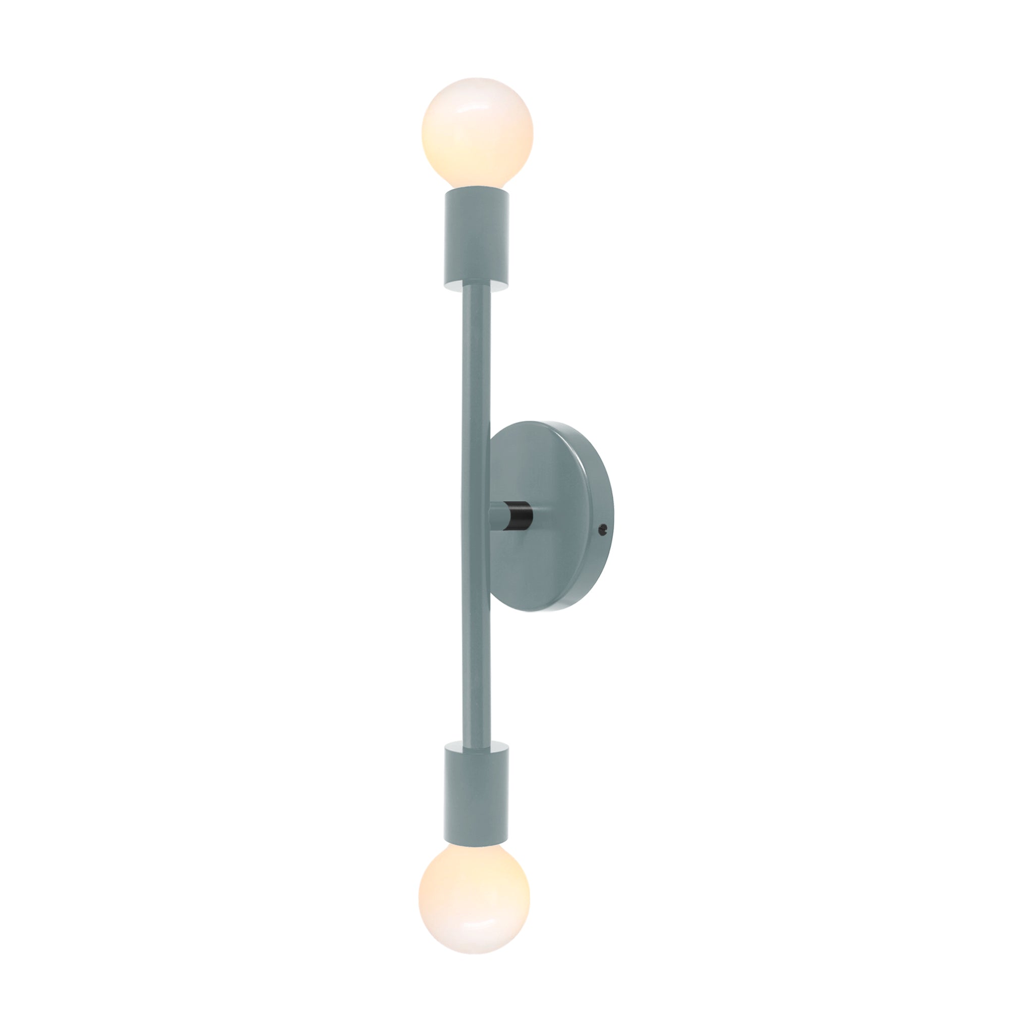 Black and lagoon color Pilot sconce 17" Dutton Brown lighting
