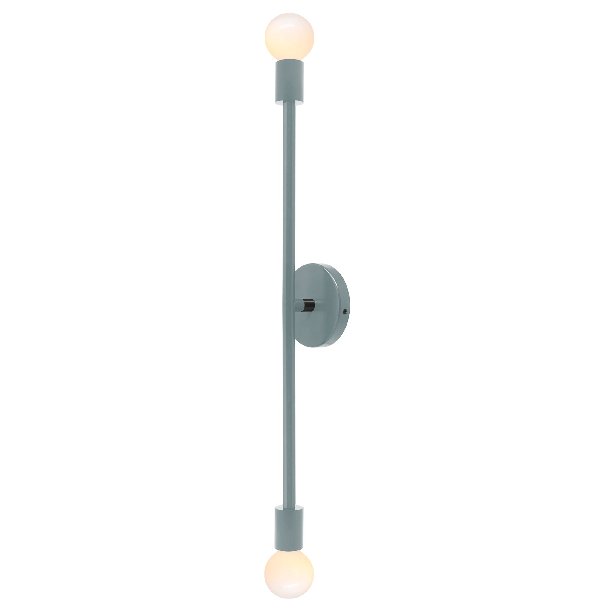 Black and lagoon color Pilot sconce 29" Dutton Brown lighting