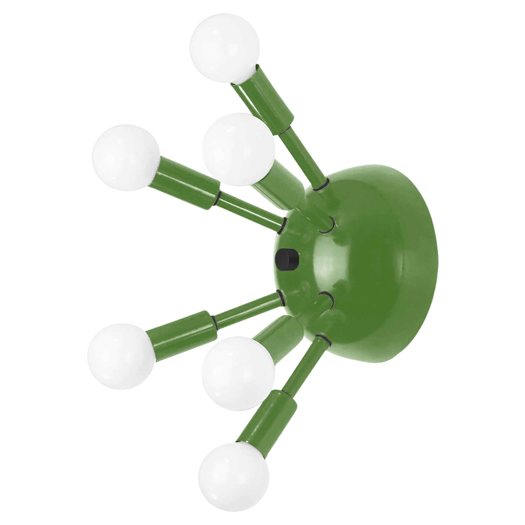 Black and python green color Sputnik sconce Dutton Brown lighting