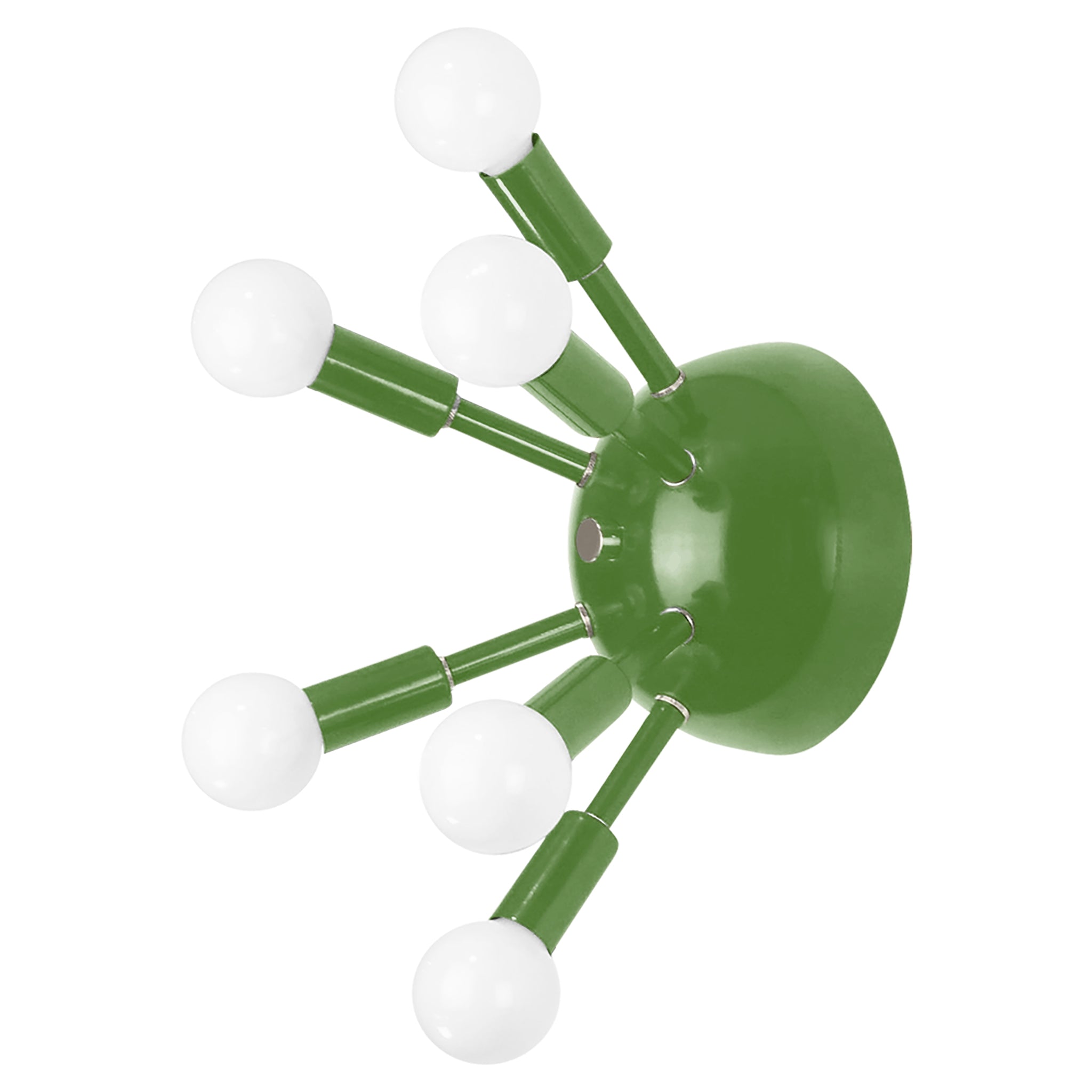 Nickel and lagoon color Sputnik sconce Dutton Brown lighting