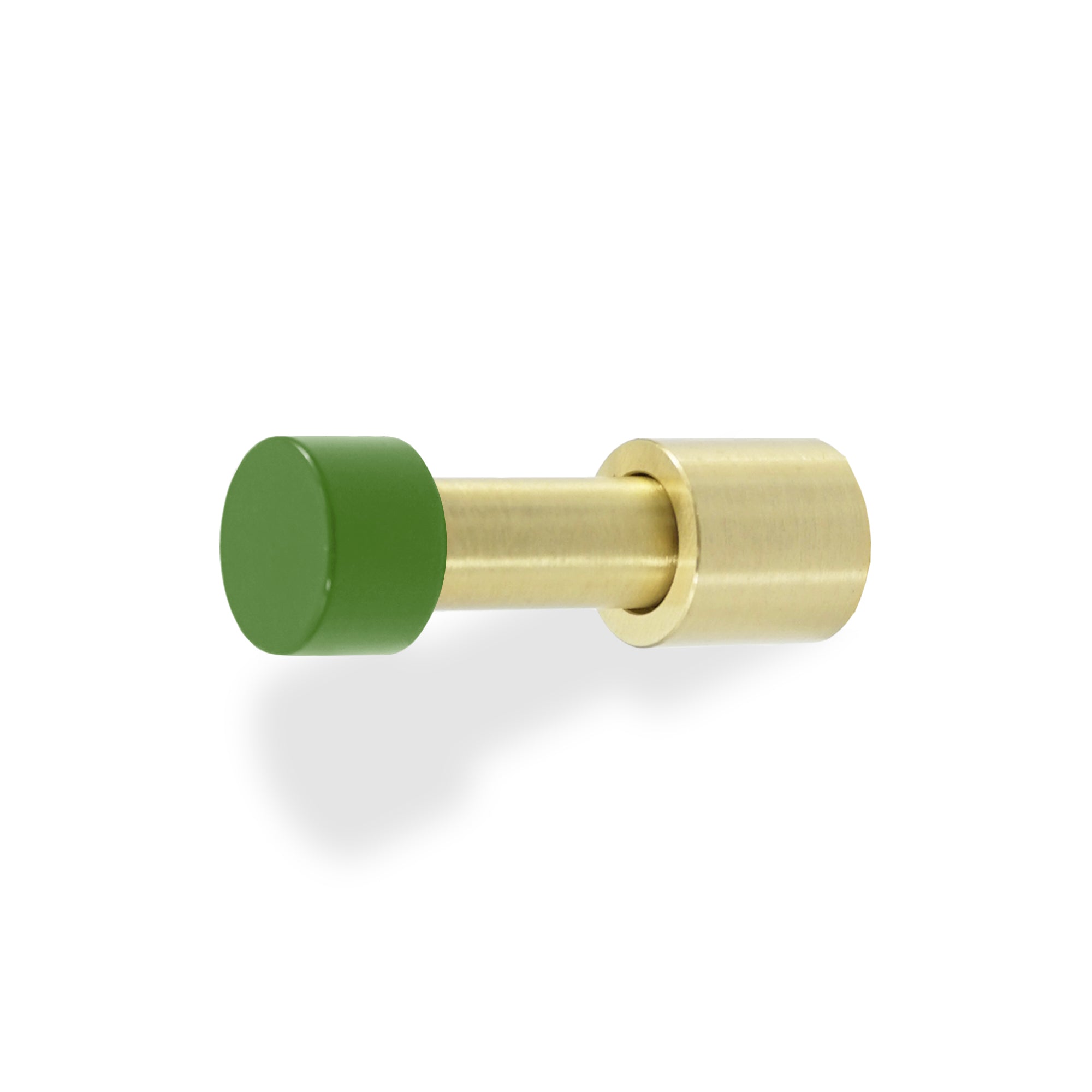 Brass and python green color Stud hook Dutton Brown hardware