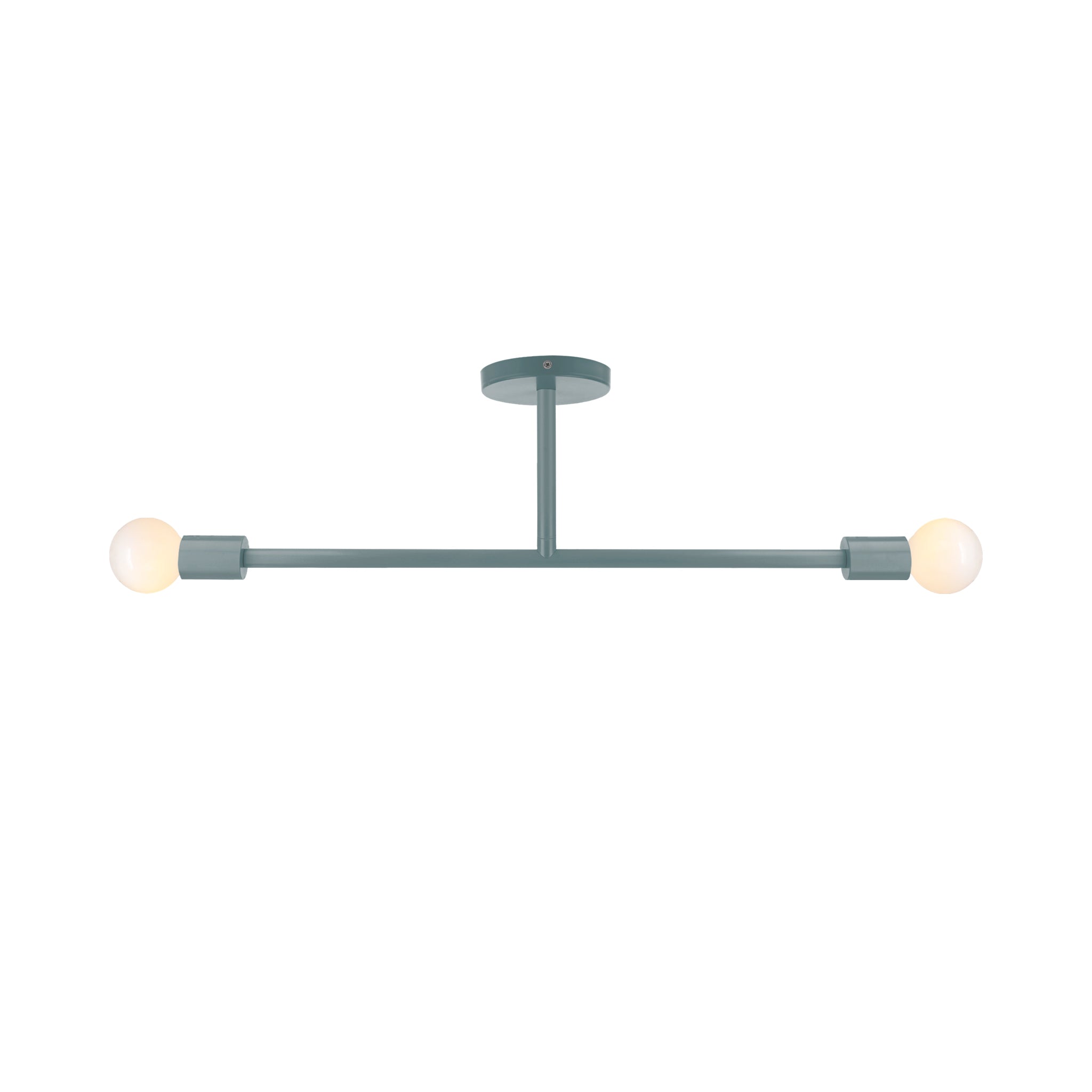 Lagoon color Pilot flush mount 29" Dutton Brown lighting