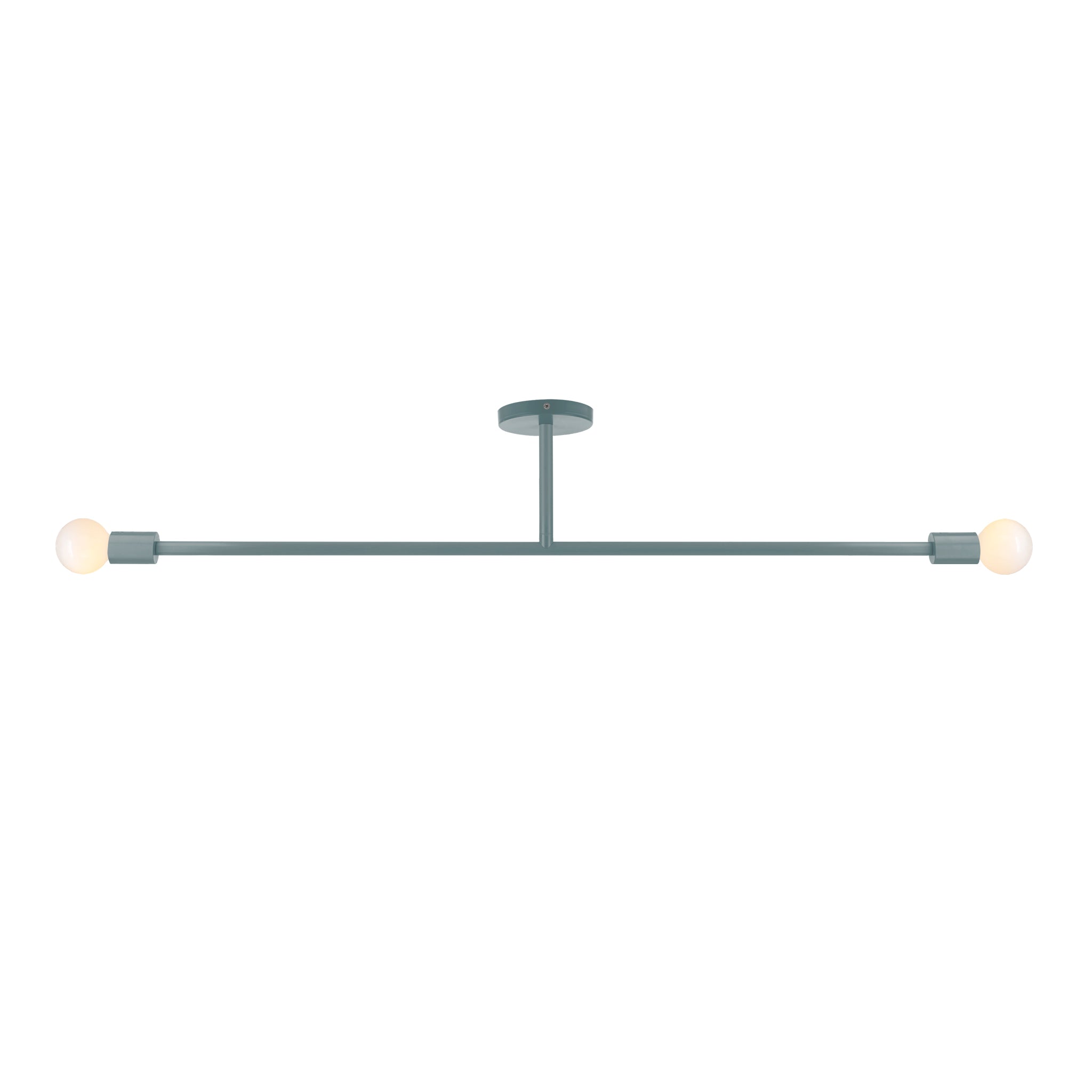 Lagoon color Pilot flush mount 47" Dutton Brown lighting