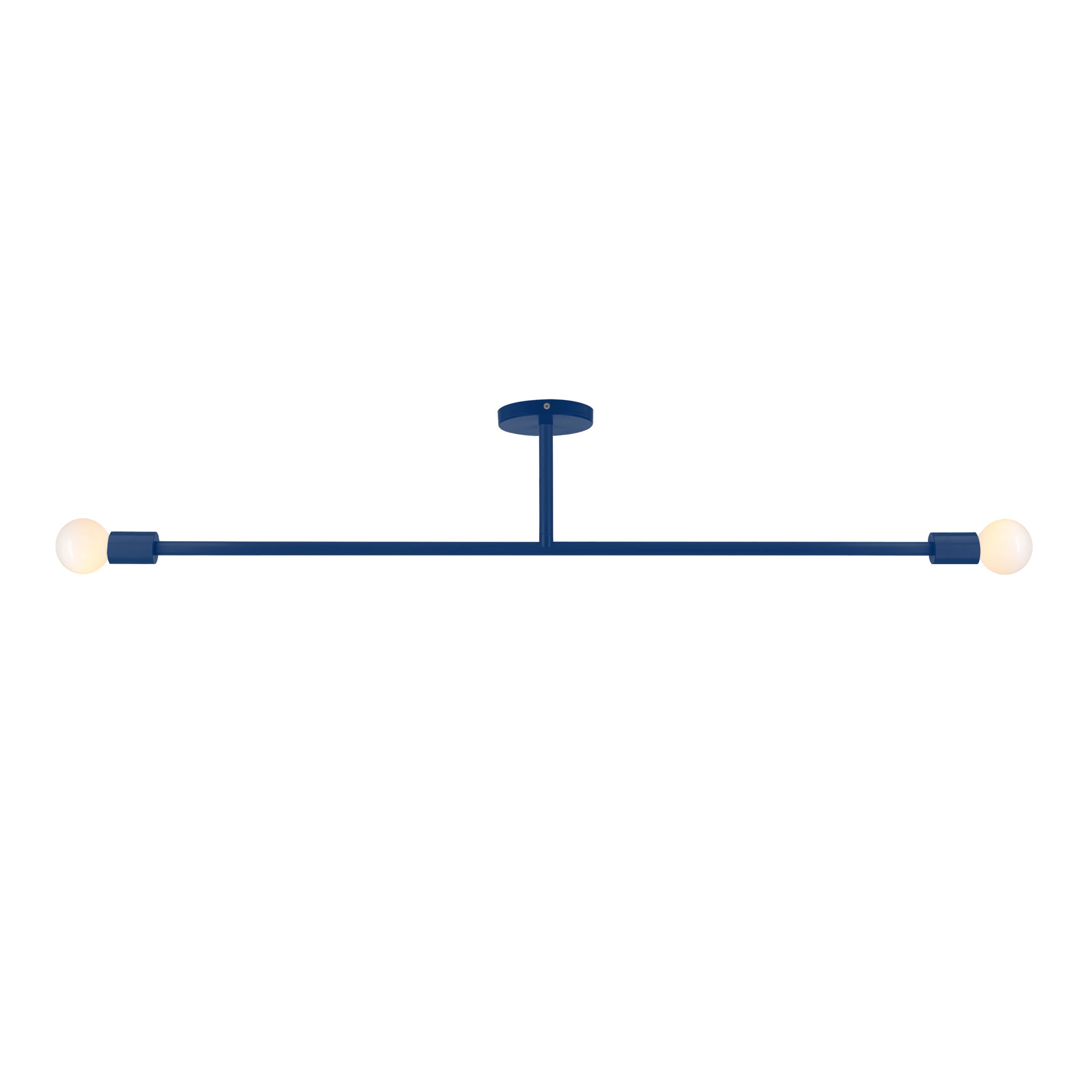 Cobalt color Pilot flush mount 47" Dutton Brown lighting