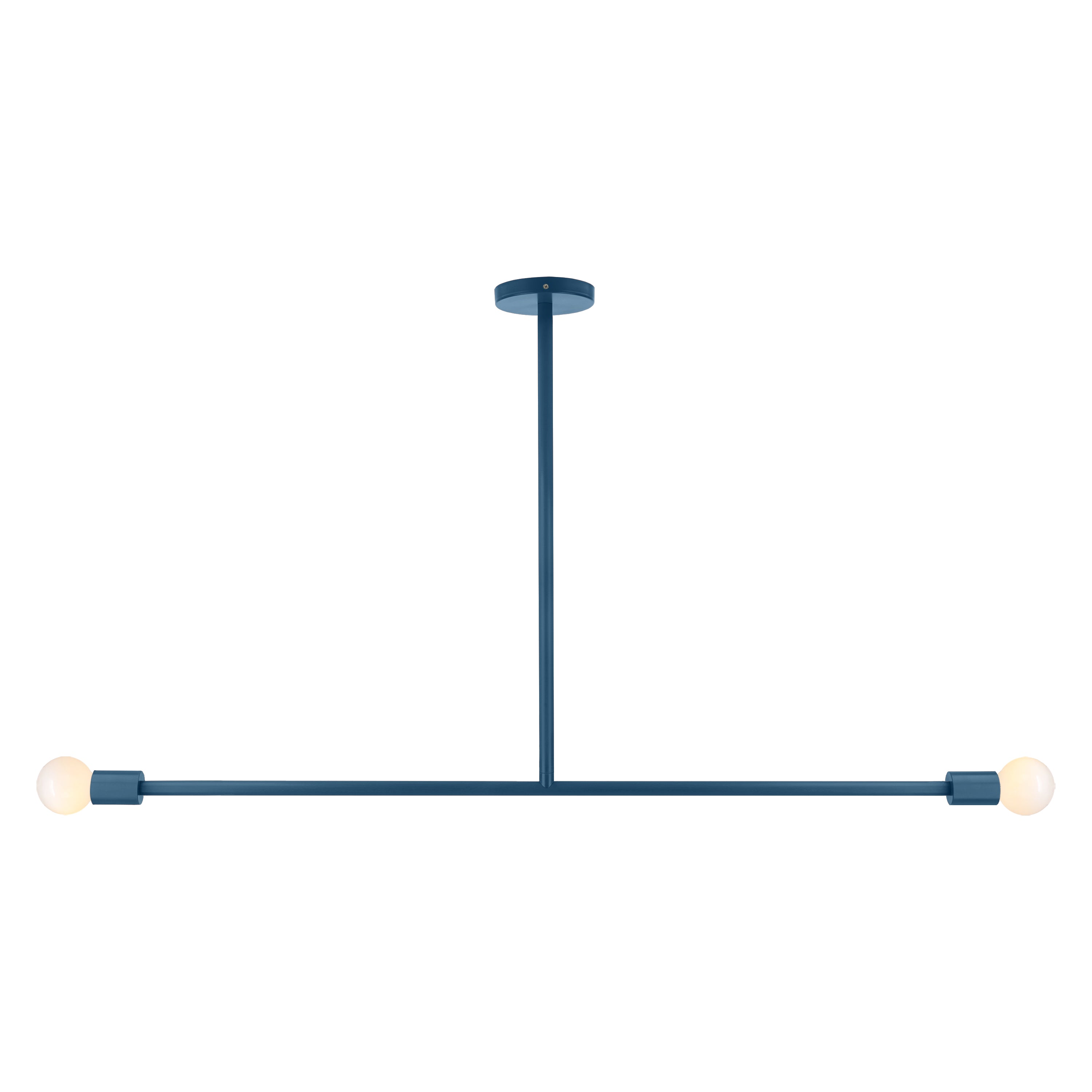 Slate blue color Pilot pendant 47" Dutton Brown lighting