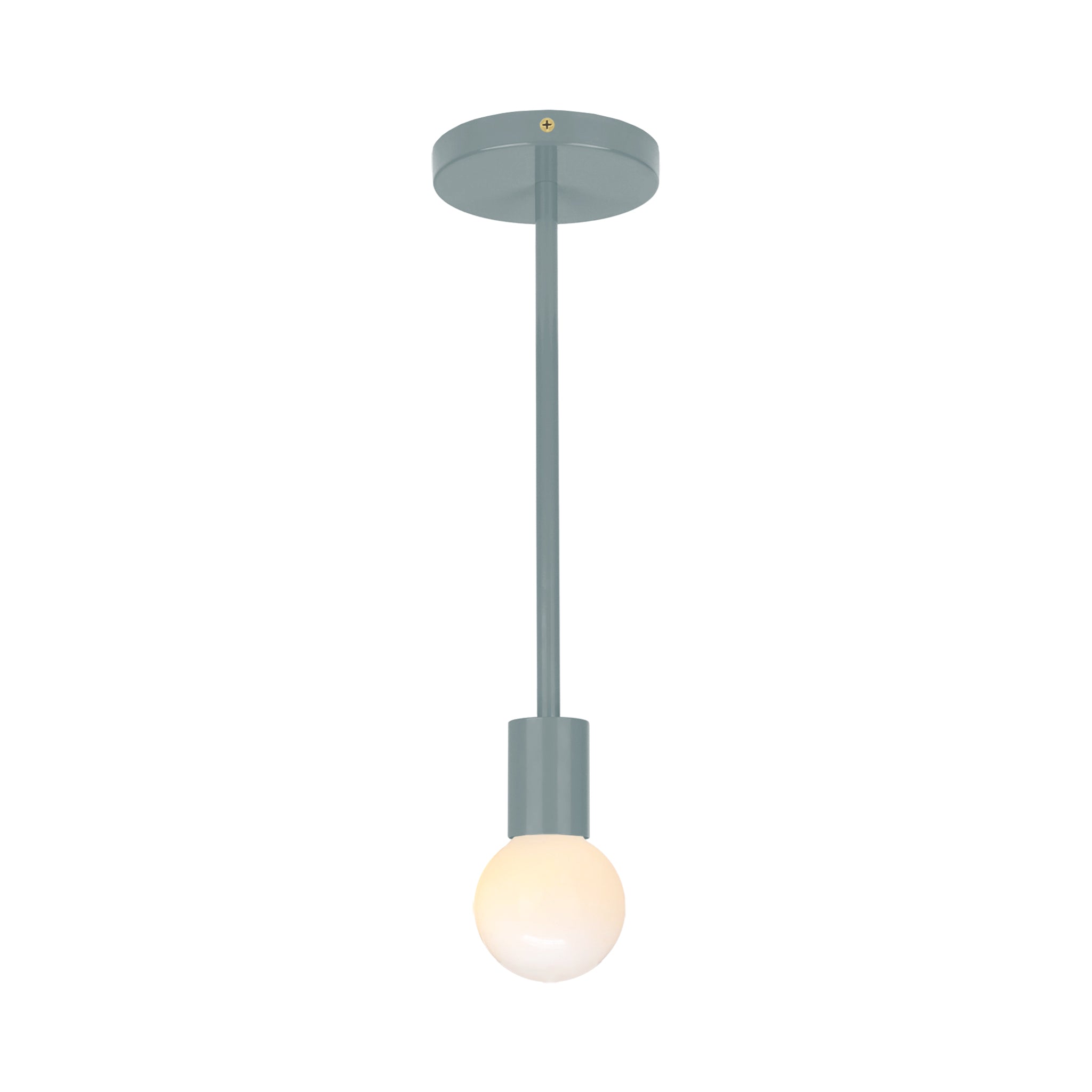 Brass and lagoon color Twink pendant Dutton Brown lighting