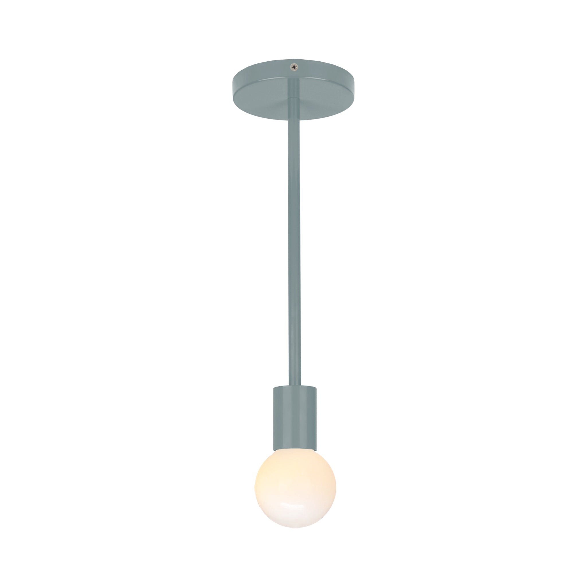 Nickel and lagoon color Twink pendant Dutton Brown lighting