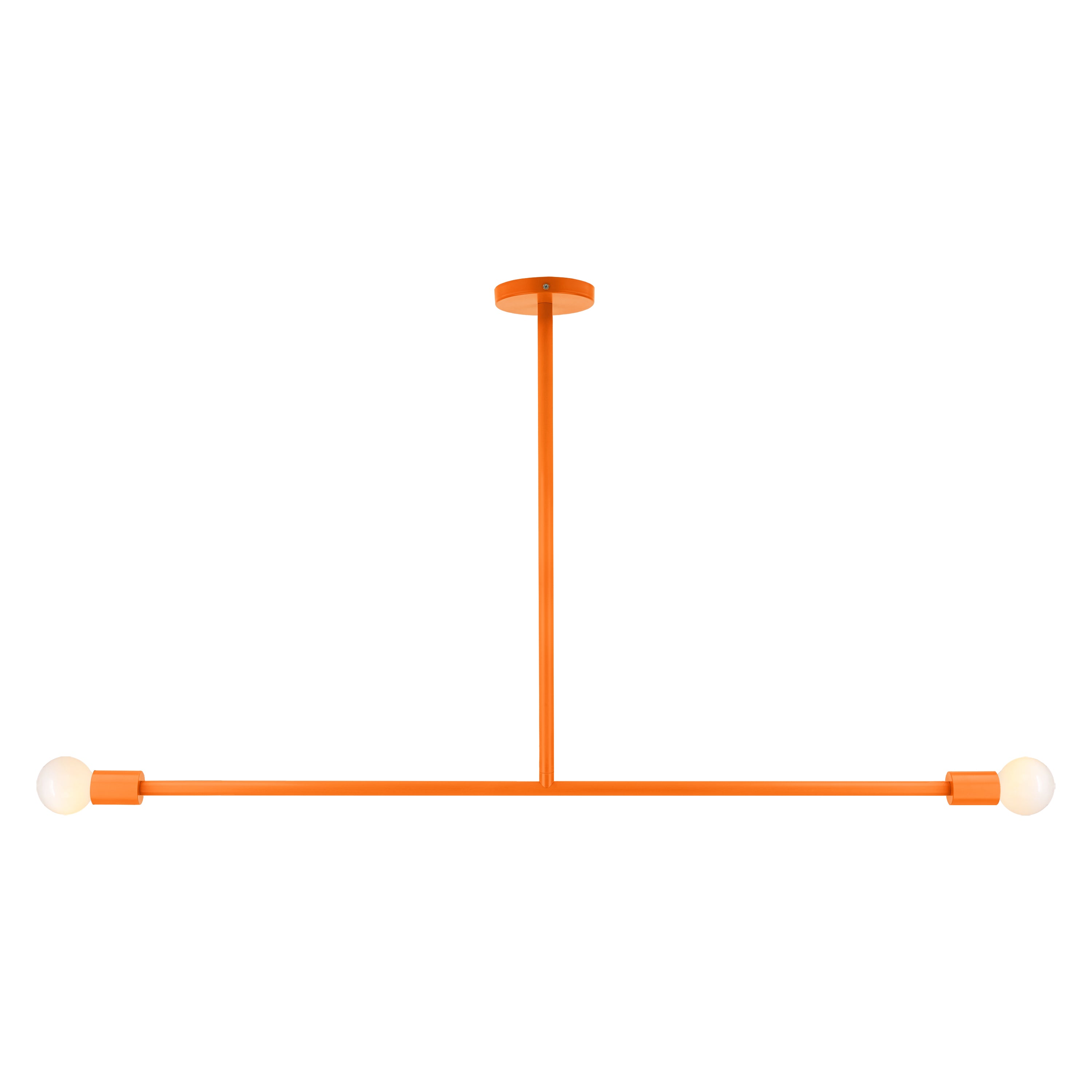 Orange color Pilot pendant 47" Dutton Brown lighting