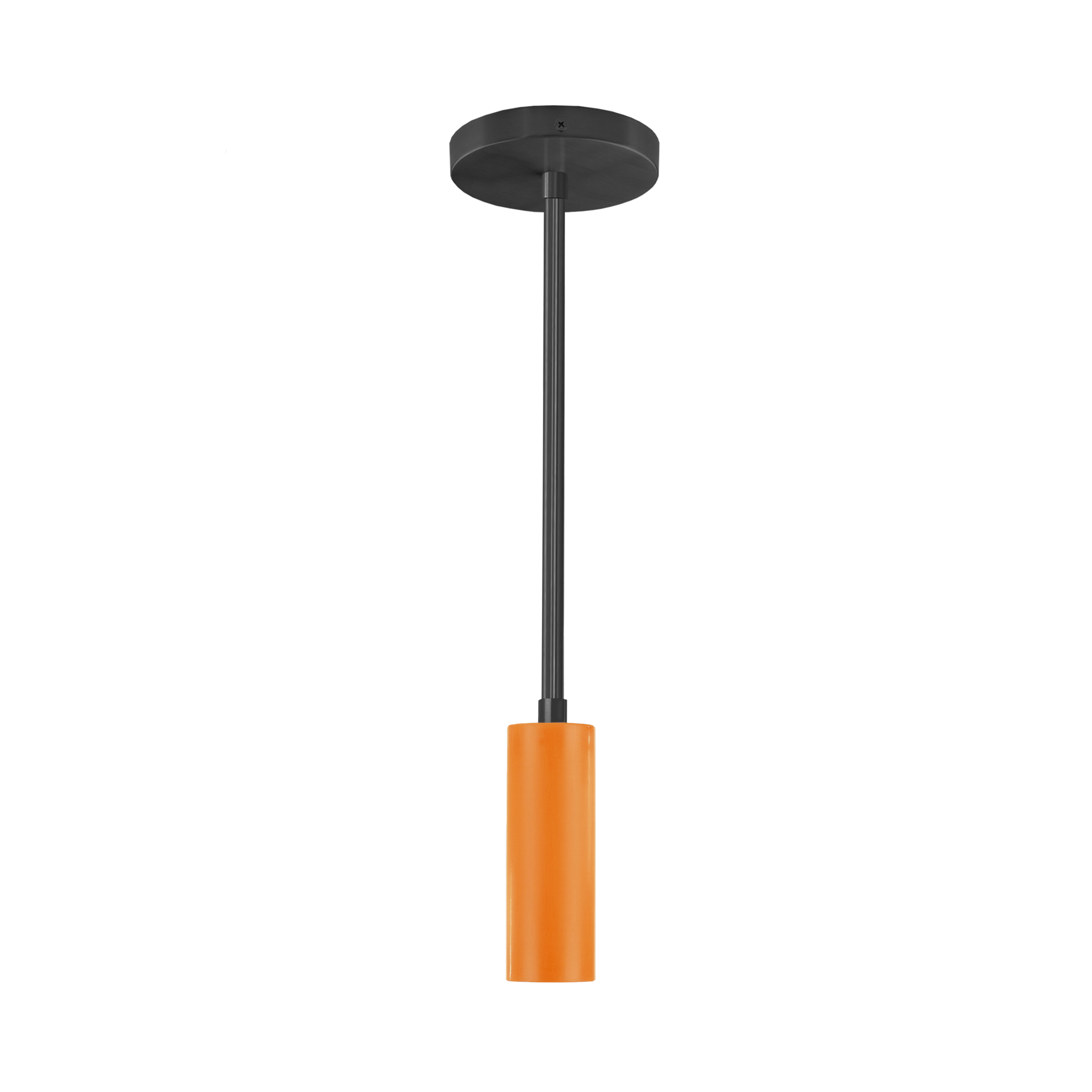 Black and orange color Reader pendant Dutton Brown lighting