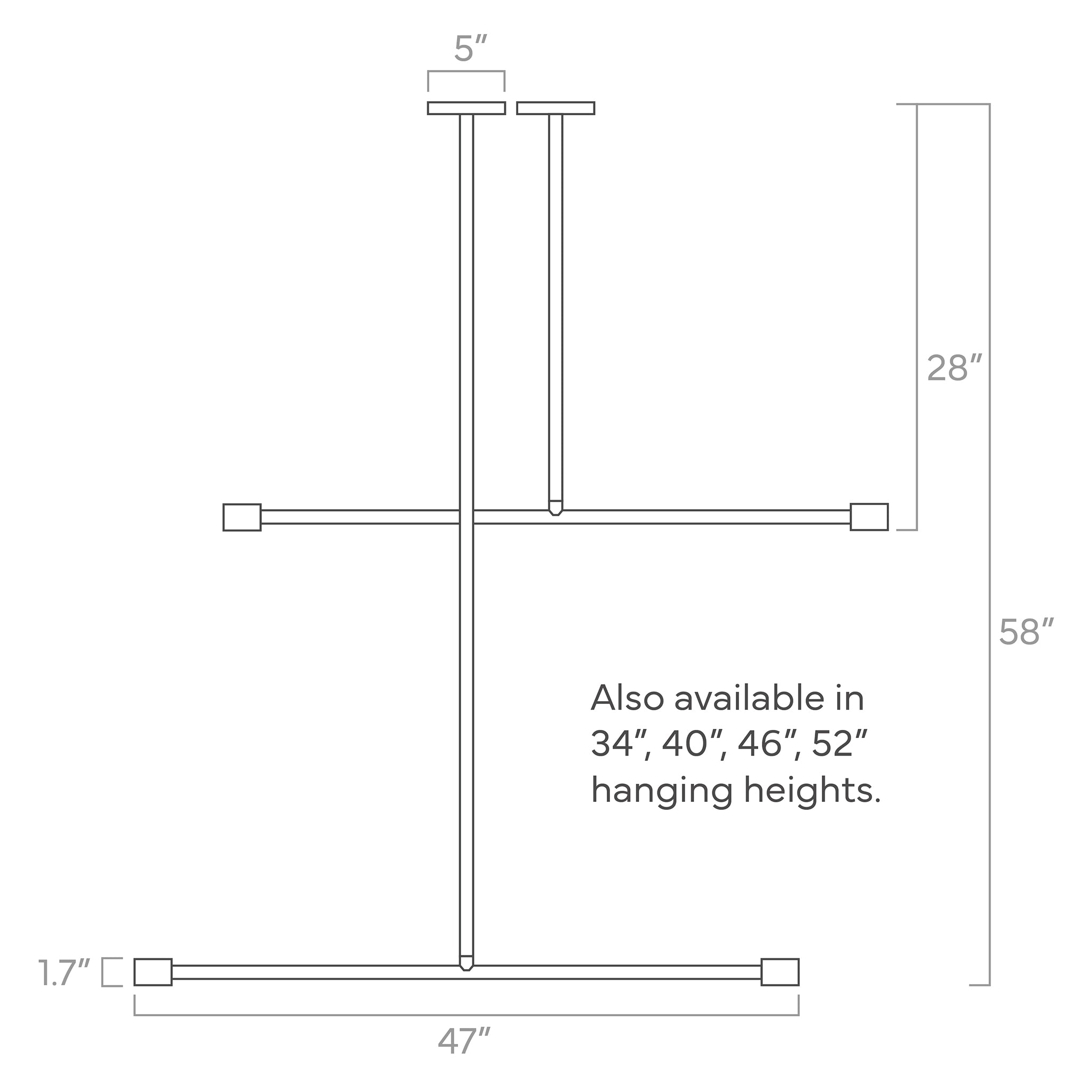 ISO drawing color Pilot pendant 47" Dutton Brown lighting