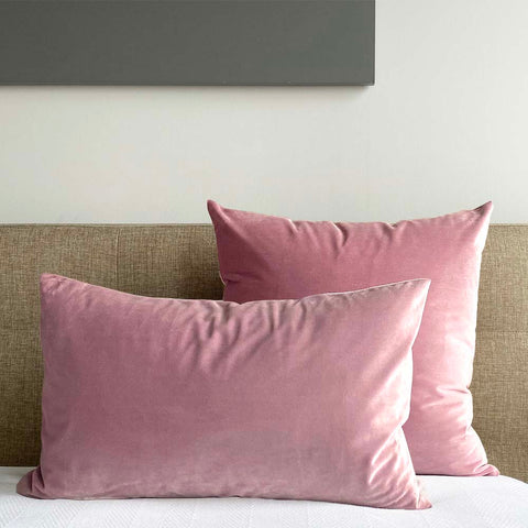 Velvet Pillow Cover Rose