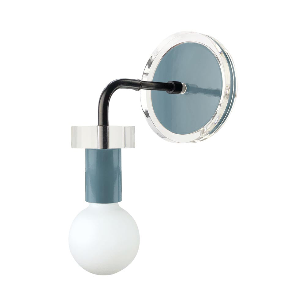 Black and lagoon color Adore sconce Dutton Brown lighting