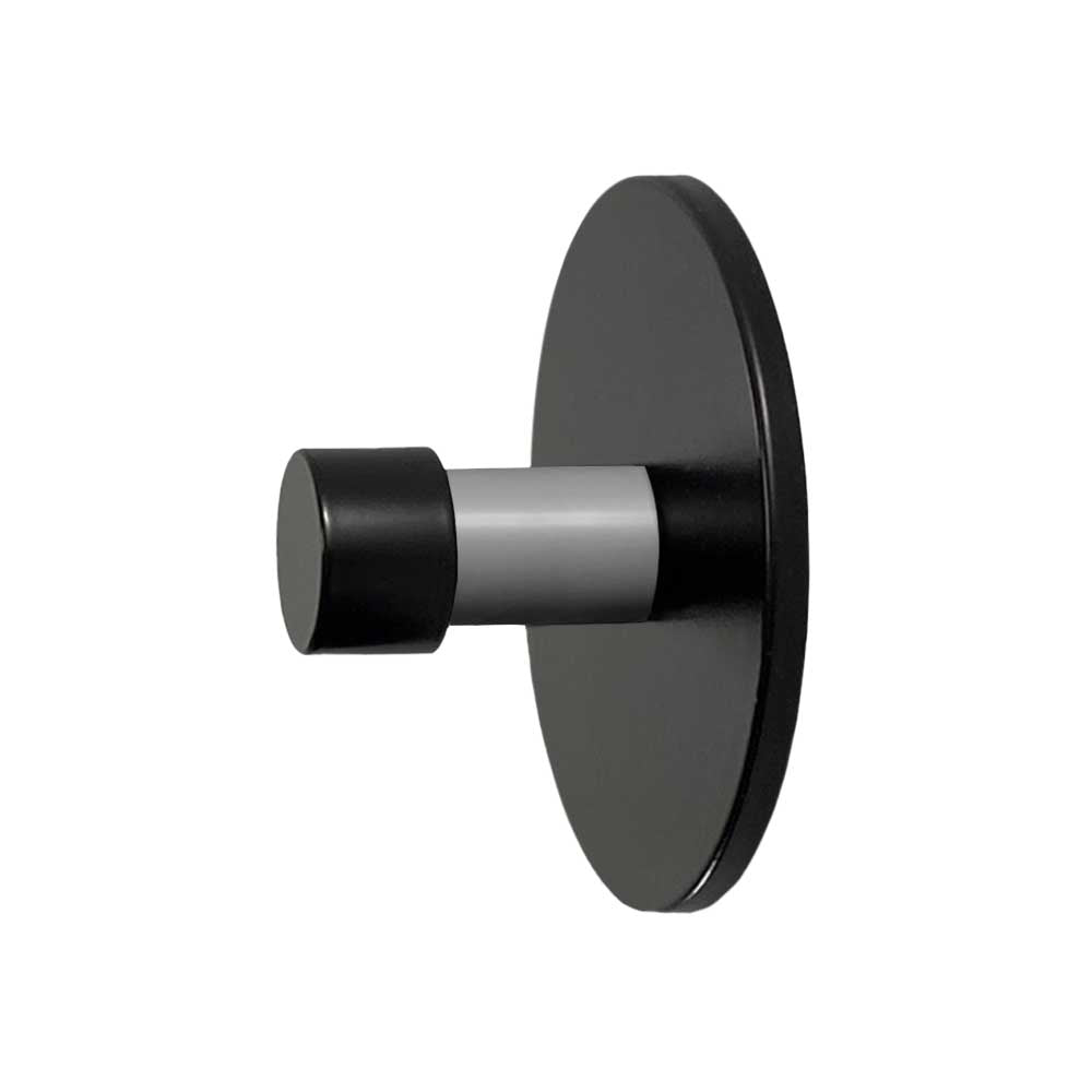Black and charcoal color Bae knob Dutton Brown hardware